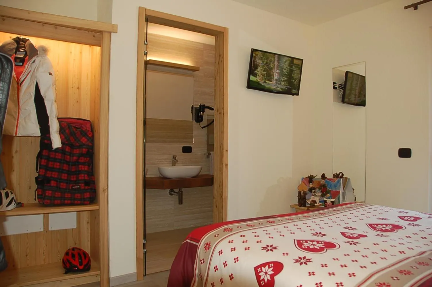 Bed in Hotel Carpe Diem