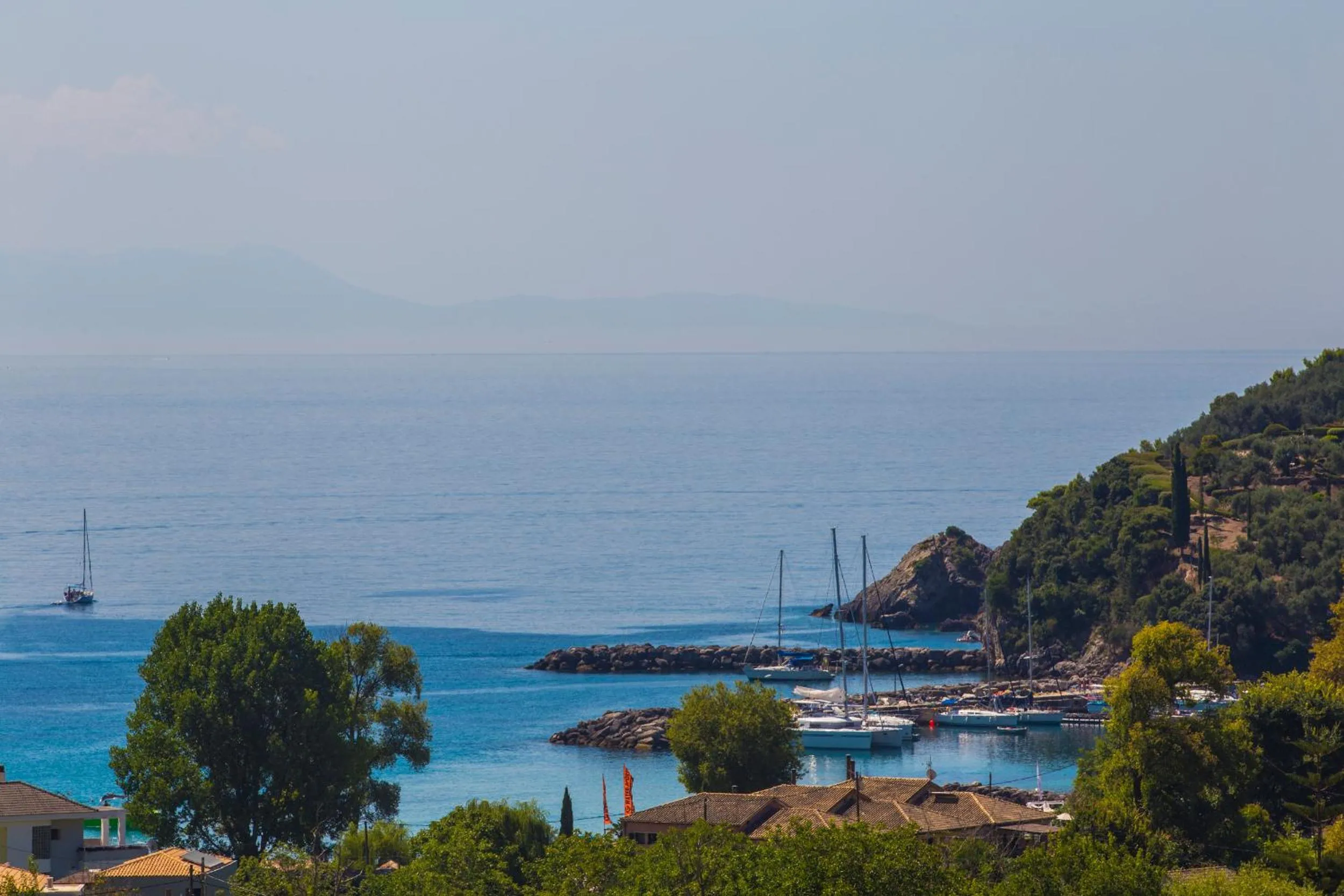 Sea view in Golden Bay Suites & Maisonettes