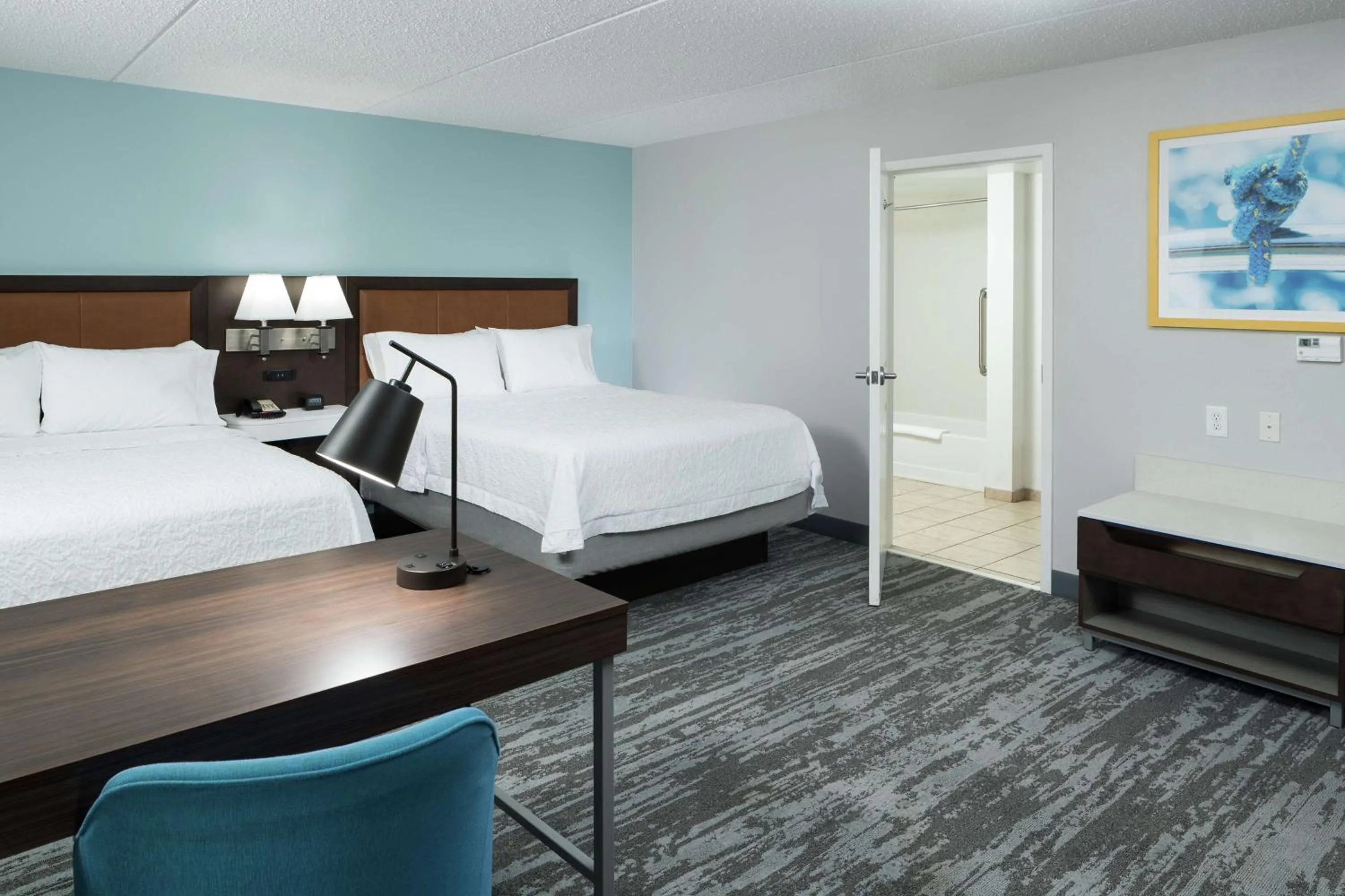 Bedroom, Bed in Hampton Inn & Suites Panama City Beach-Pier Park Area