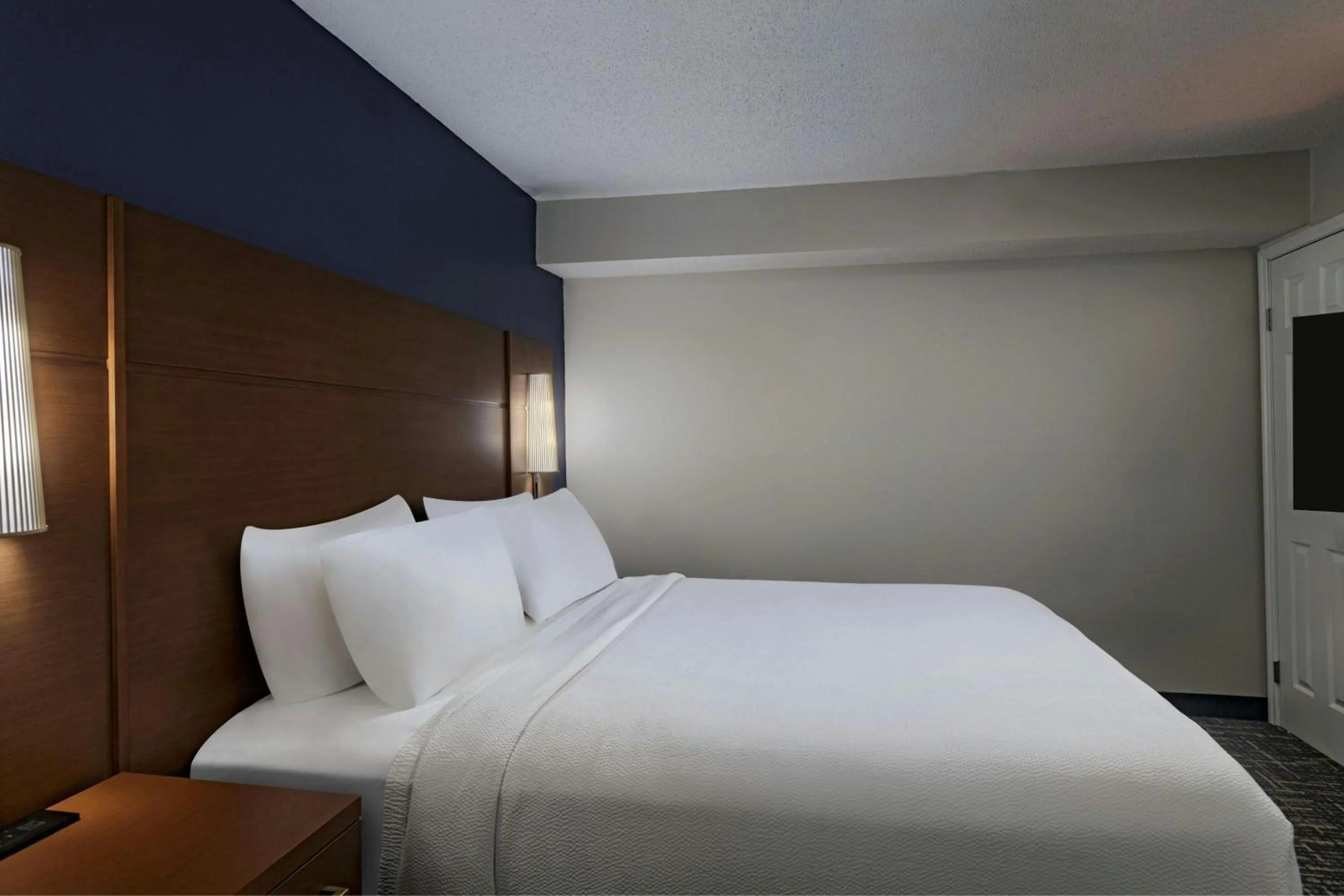 Bedroom, Bed in Residence Inn by Marriott Houston The Woodlands/Lake Front Circle