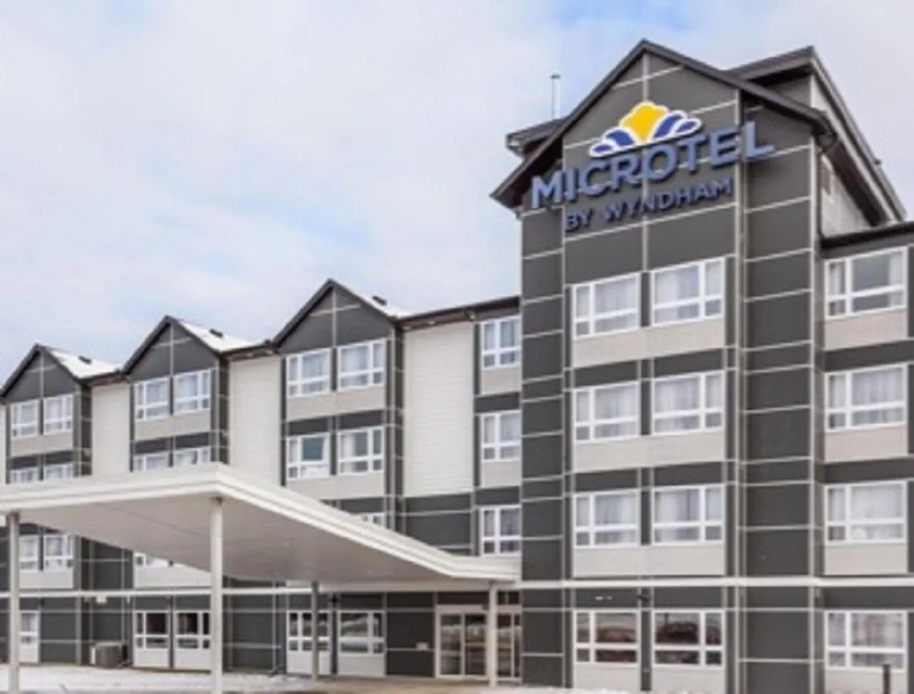 Property building in Microtel Inn & Suites by Wyndham Sudbury