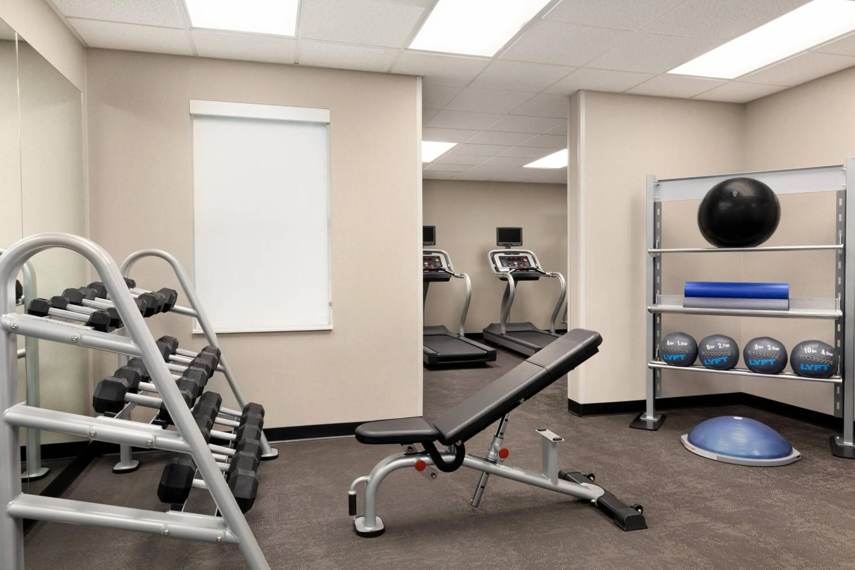 Fitness centre/facilities in Residence Inn By Marriott Vacaville