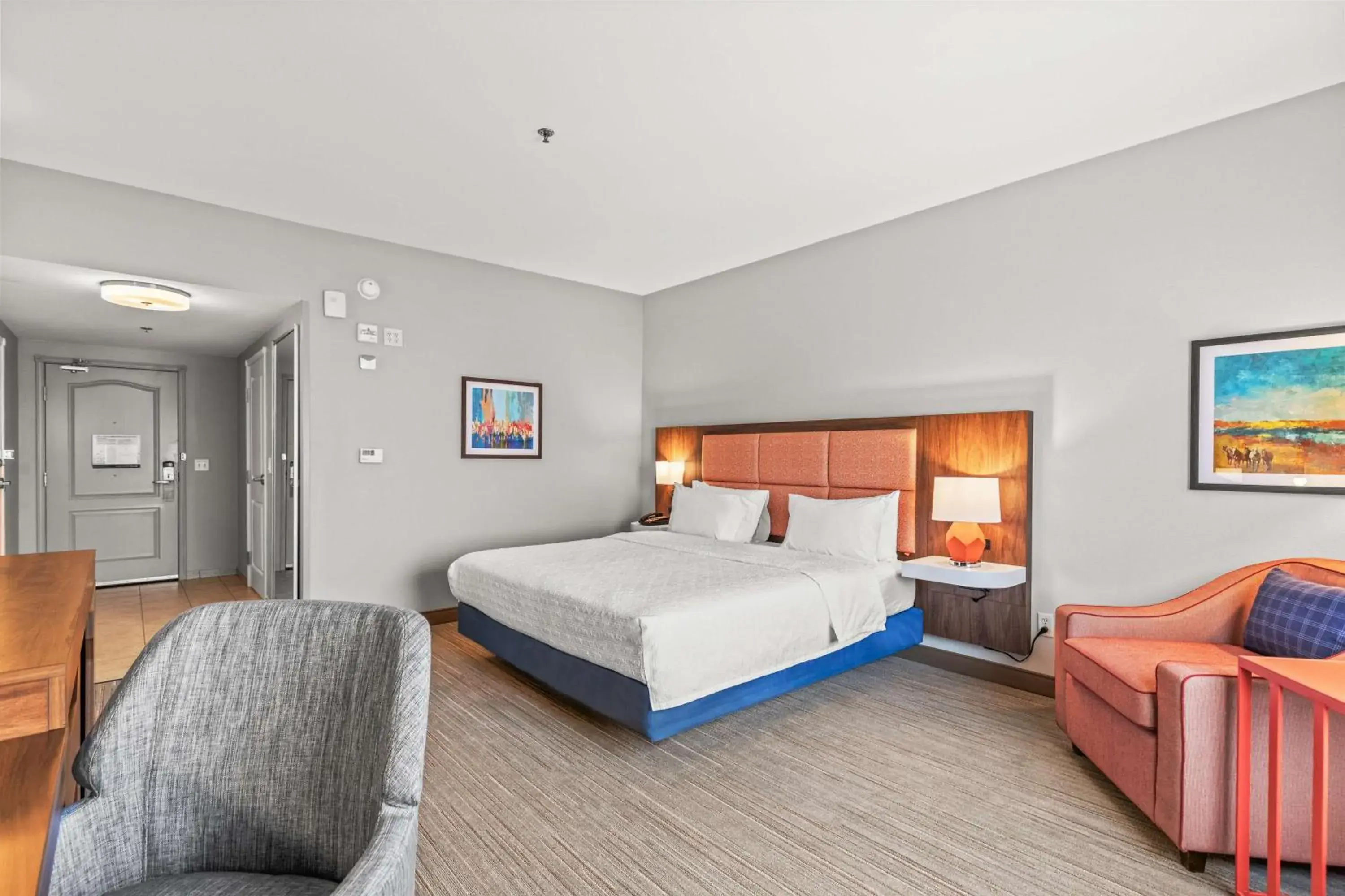 Bed in Hampton Inn Denver Northeast-Brighton Bed in Hampton Inn Denver Northeast-Brighton