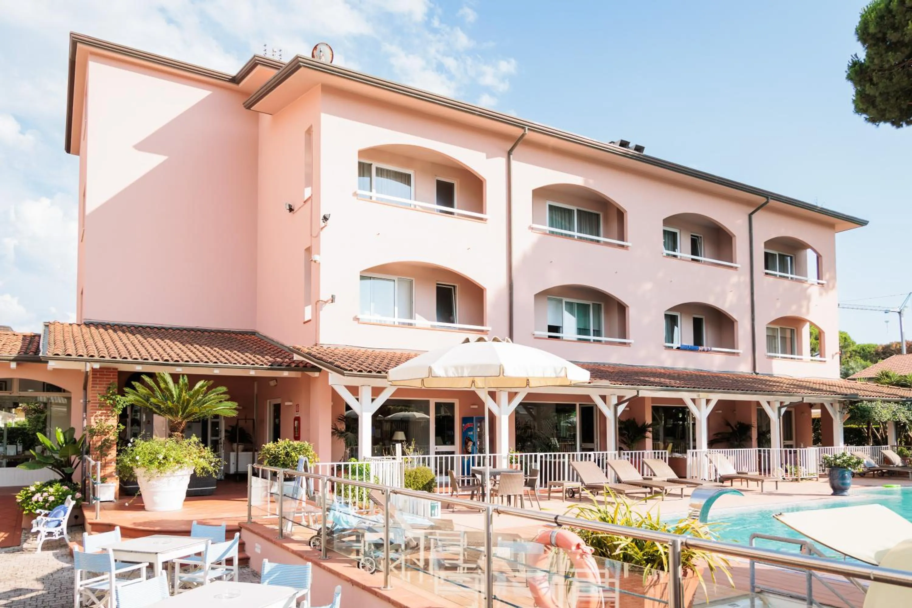 Property building in Hotel Eden