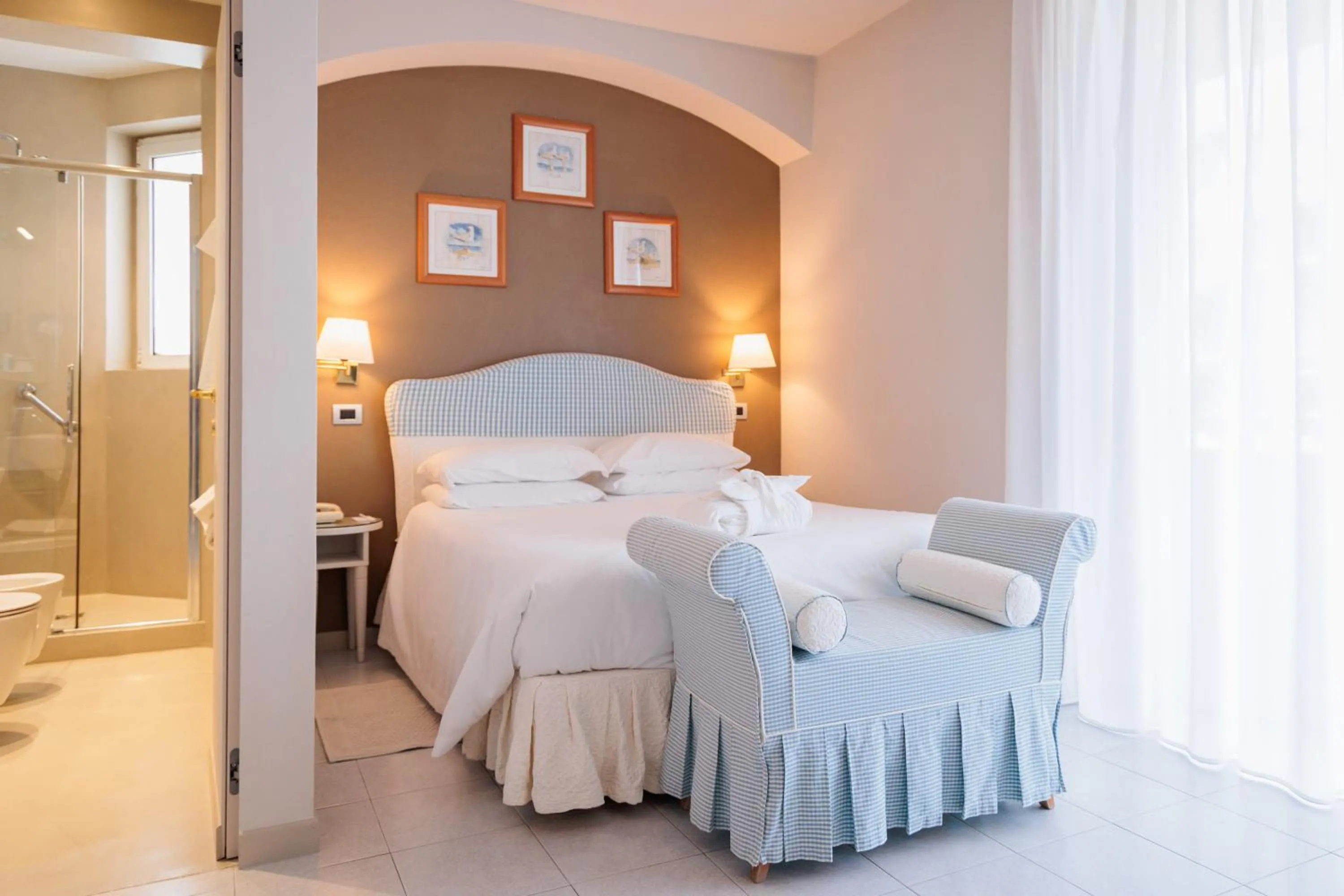 Bedroom, Bed in Hotel Eden