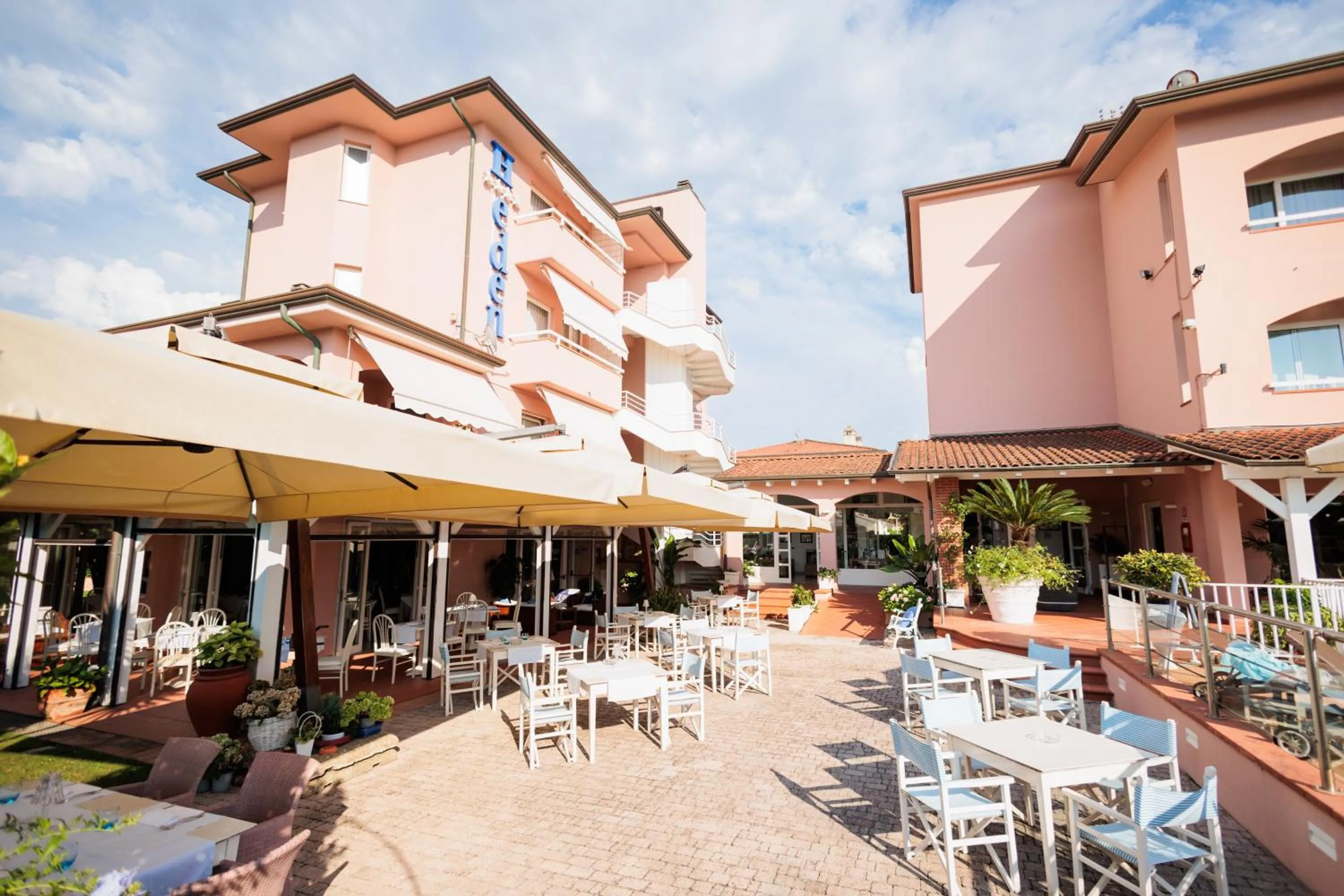 Property building in Hotel Eden