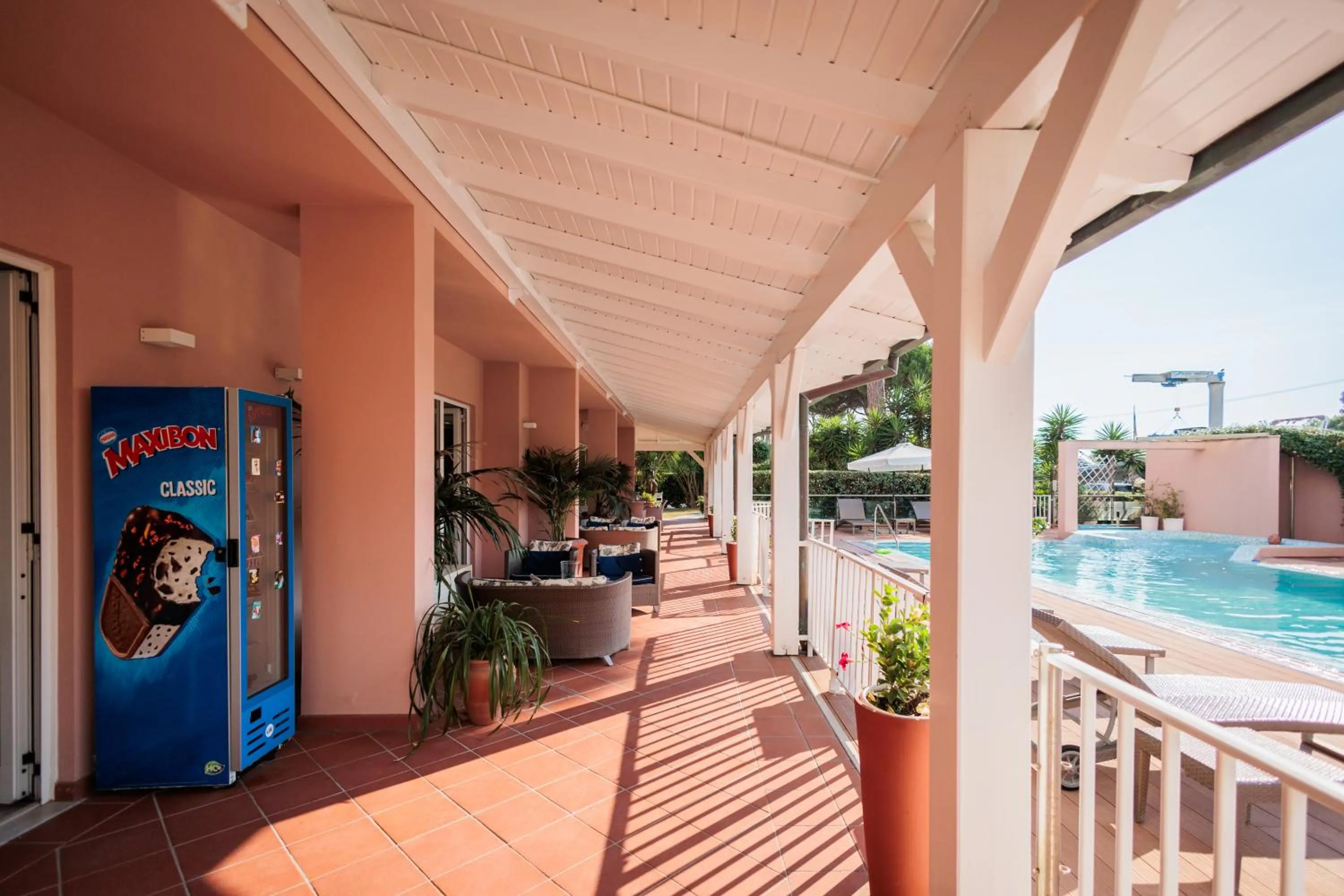 Property building in Hotel Eden