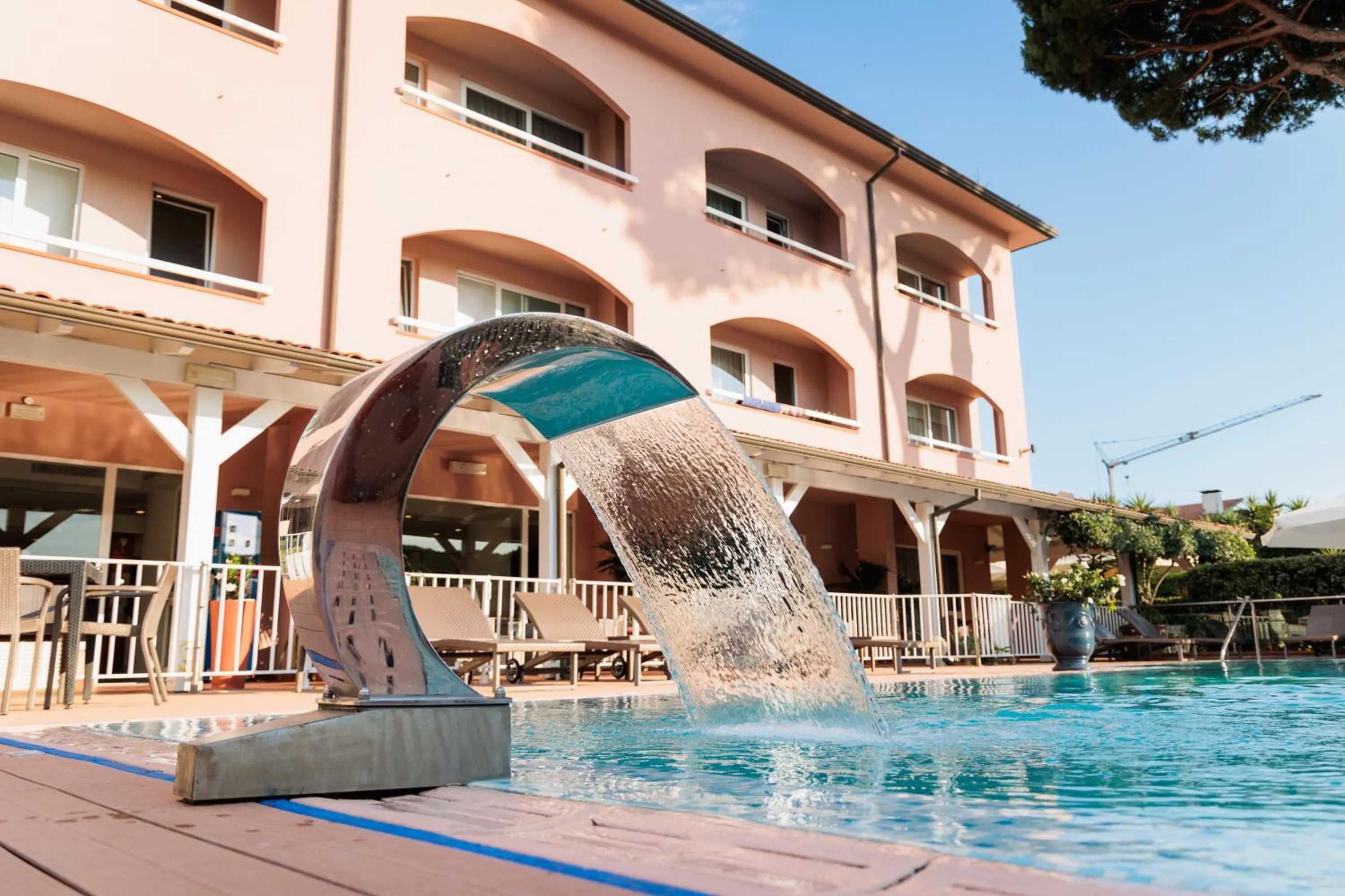 Property building in Hotel Eden