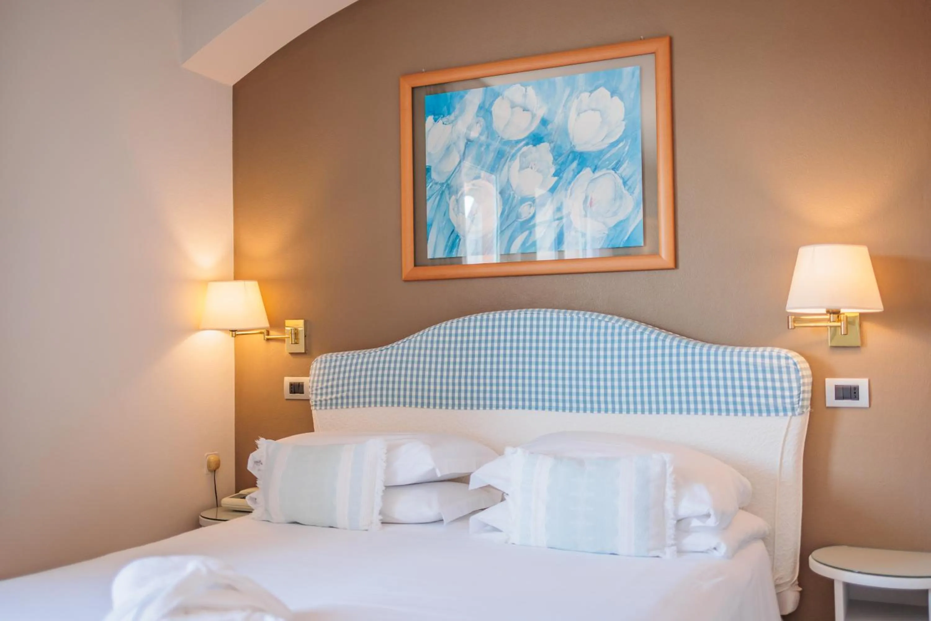 Bed in Hotel Eden