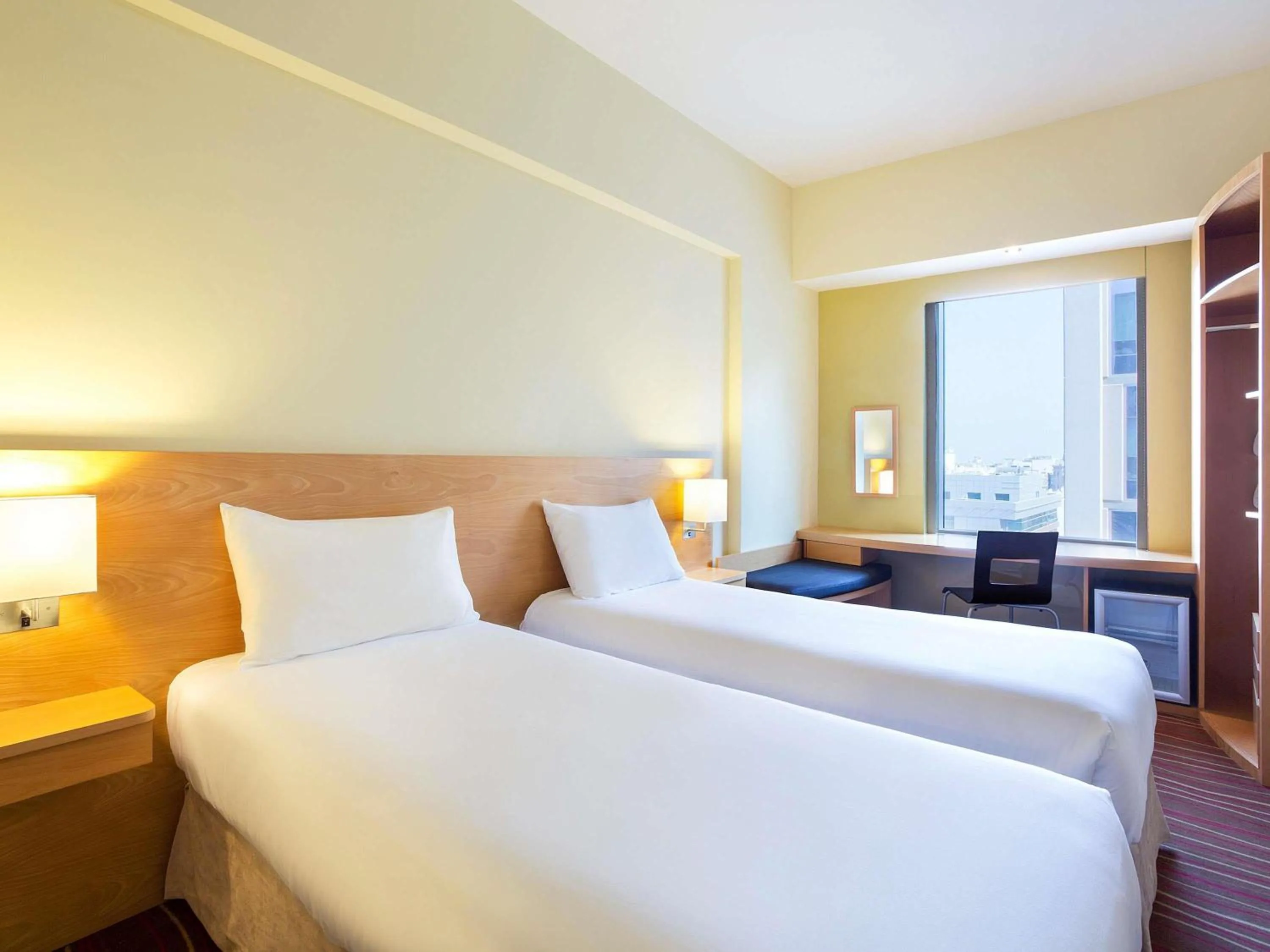 Bedroom, Bed in ibis Dubai Al Rigga