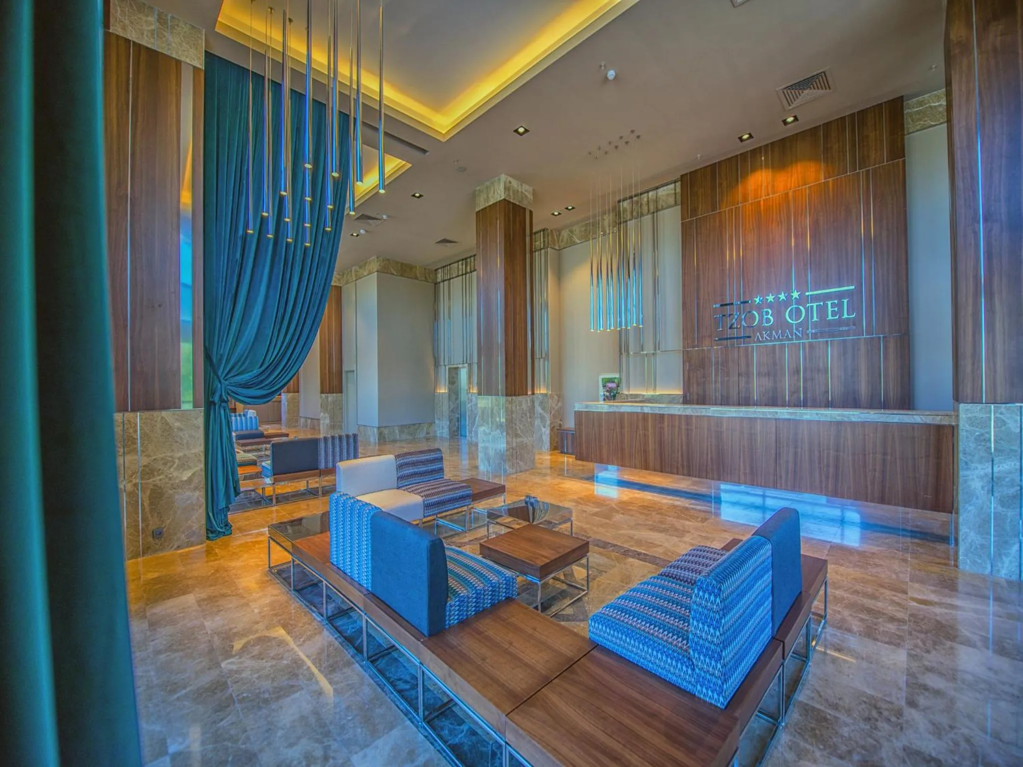 Lobby or reception in Akman TZOB Otel