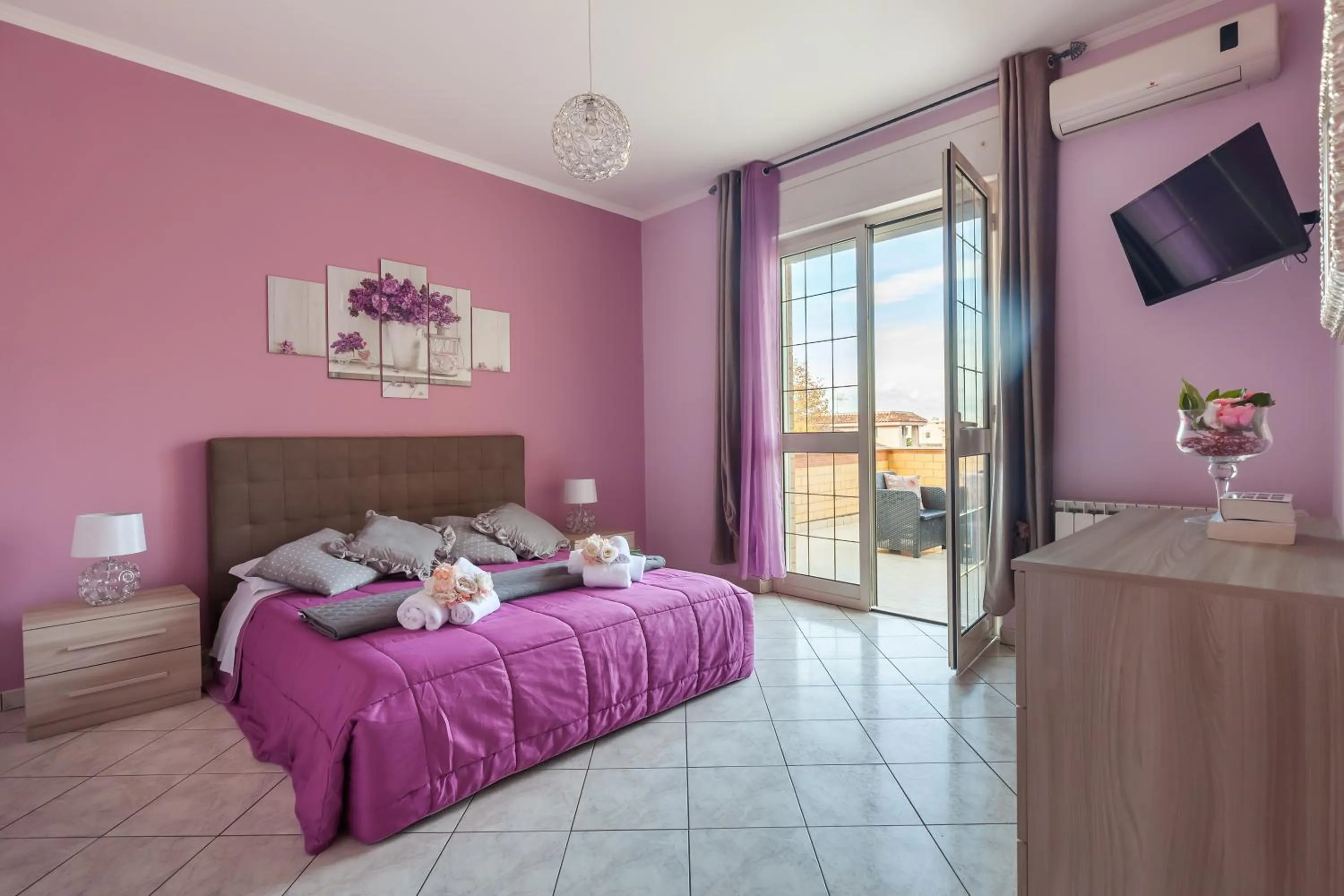 Bedroom, Bed in Casa Vacanze Giramondo