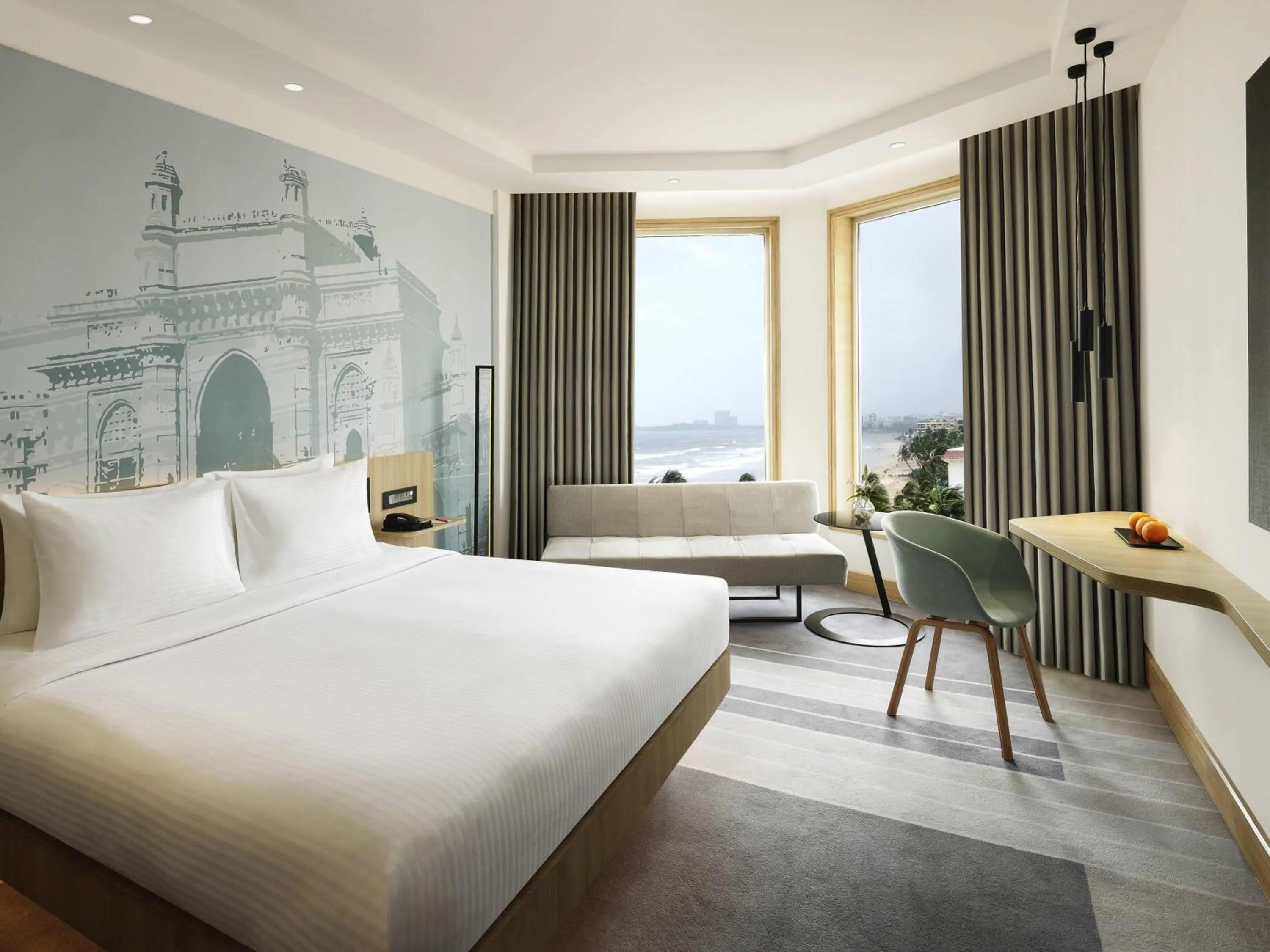 Bedroom, Bed in Novotel Mumbai Juhu Beach