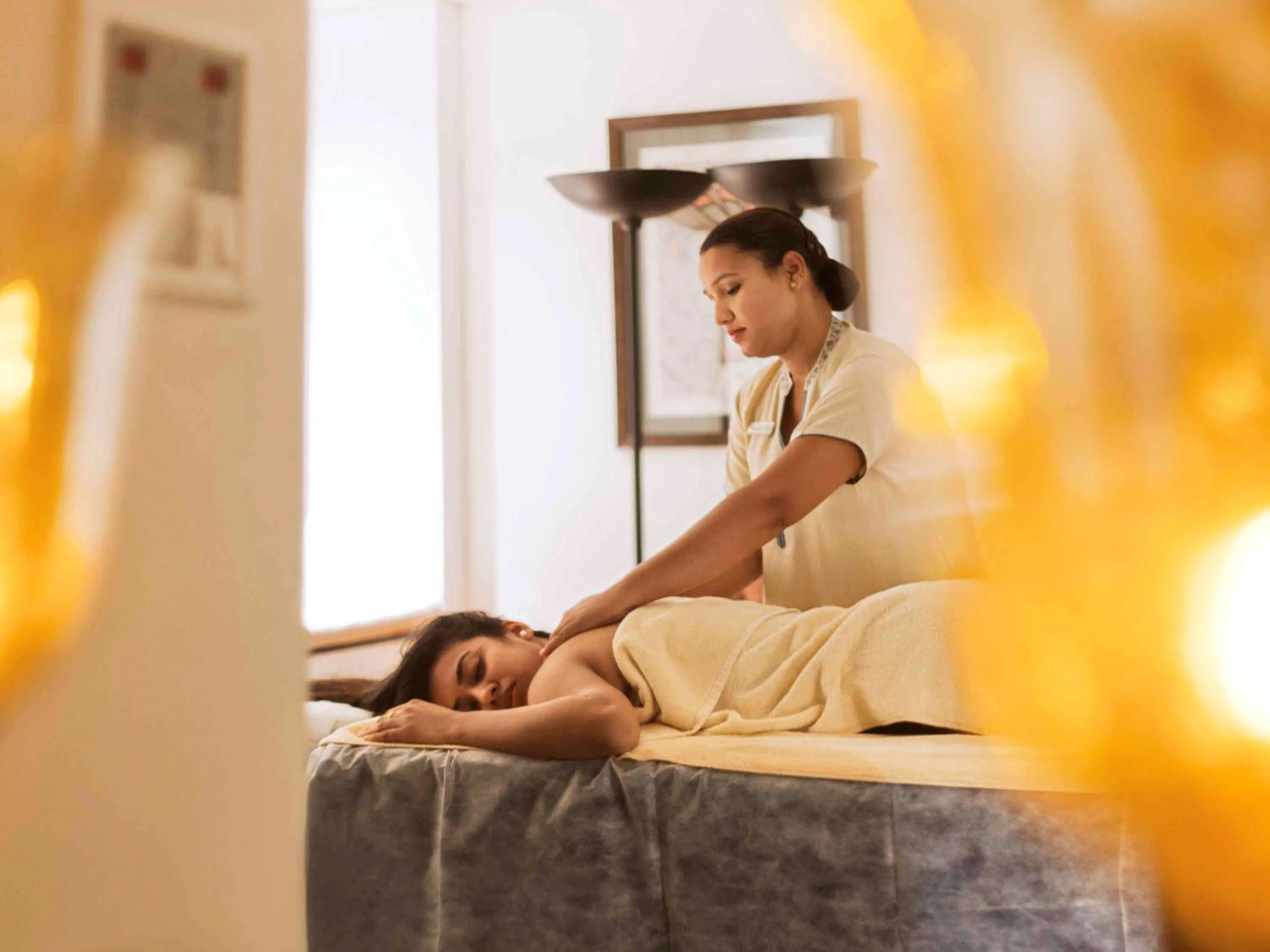 On site in Novotel Mumbai Juhu Beach