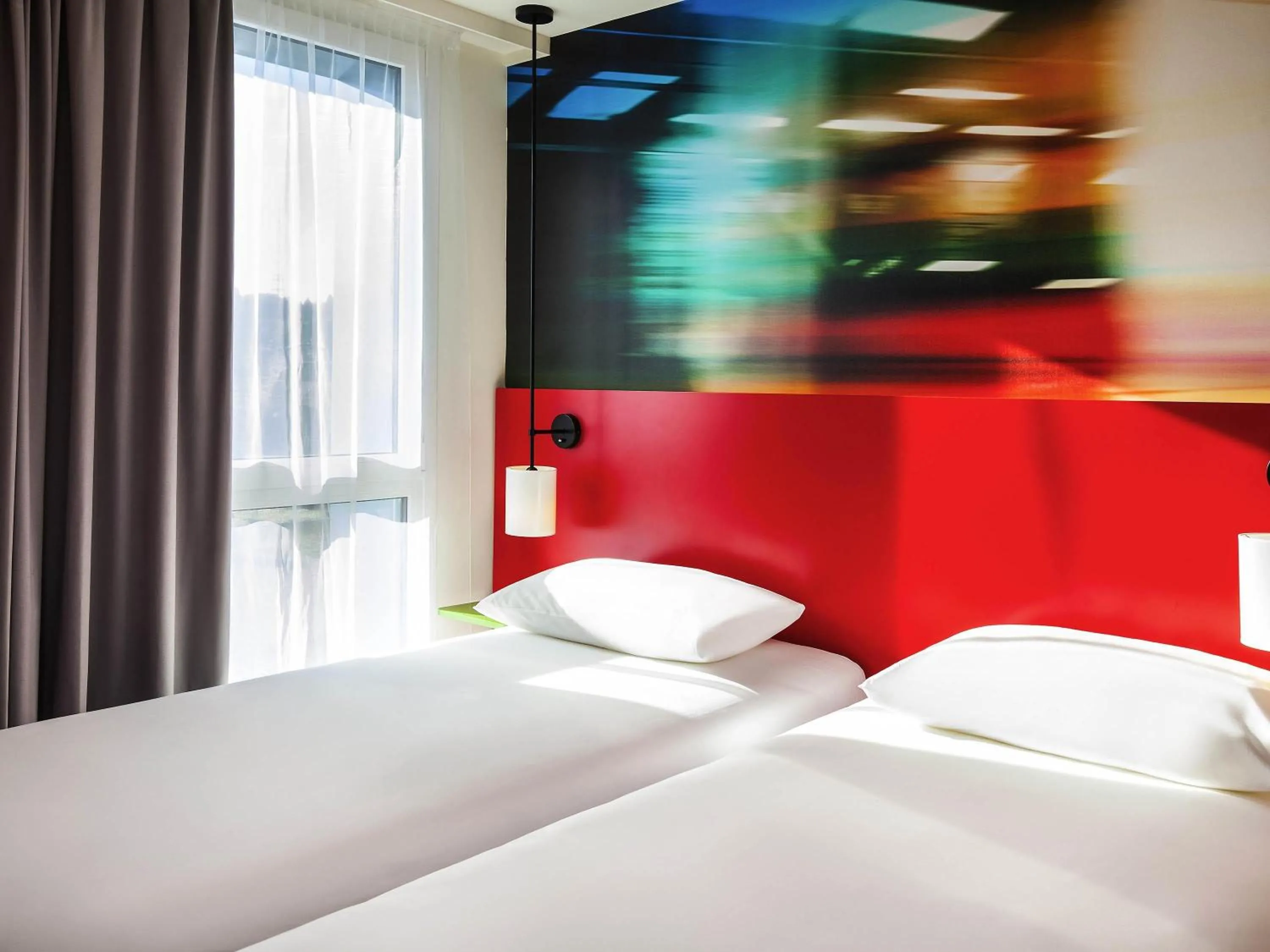 Bedroom, Bed in Ibis Styles Mulhouse Centre Gare