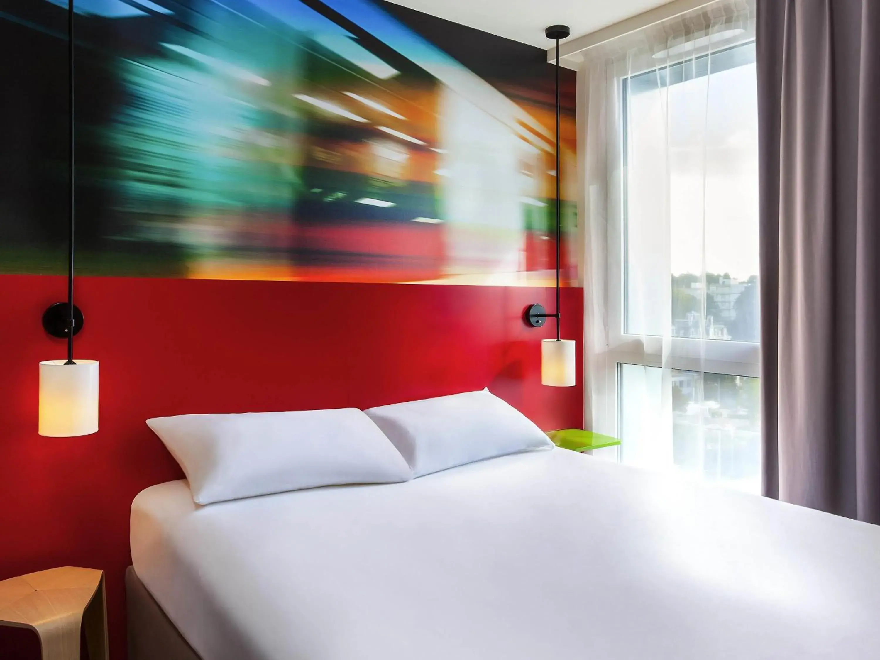 Bedroom, Bed in Ibis Styles Mulhouse Centre Gare Bedroom, Bed in Ibis Styles Mulhouse Centre Gare