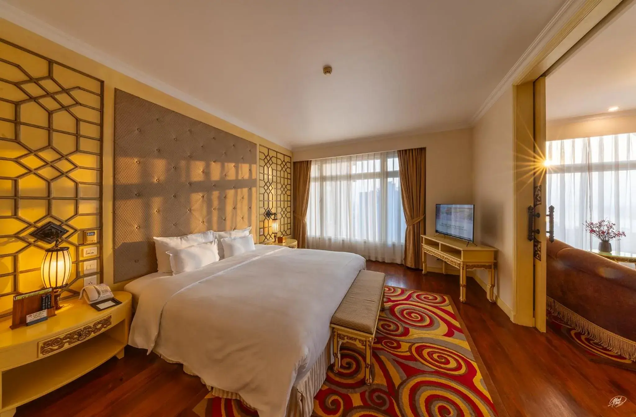 Bed in TTC Imperial Hotel Bed in TTC Imperial Hotel