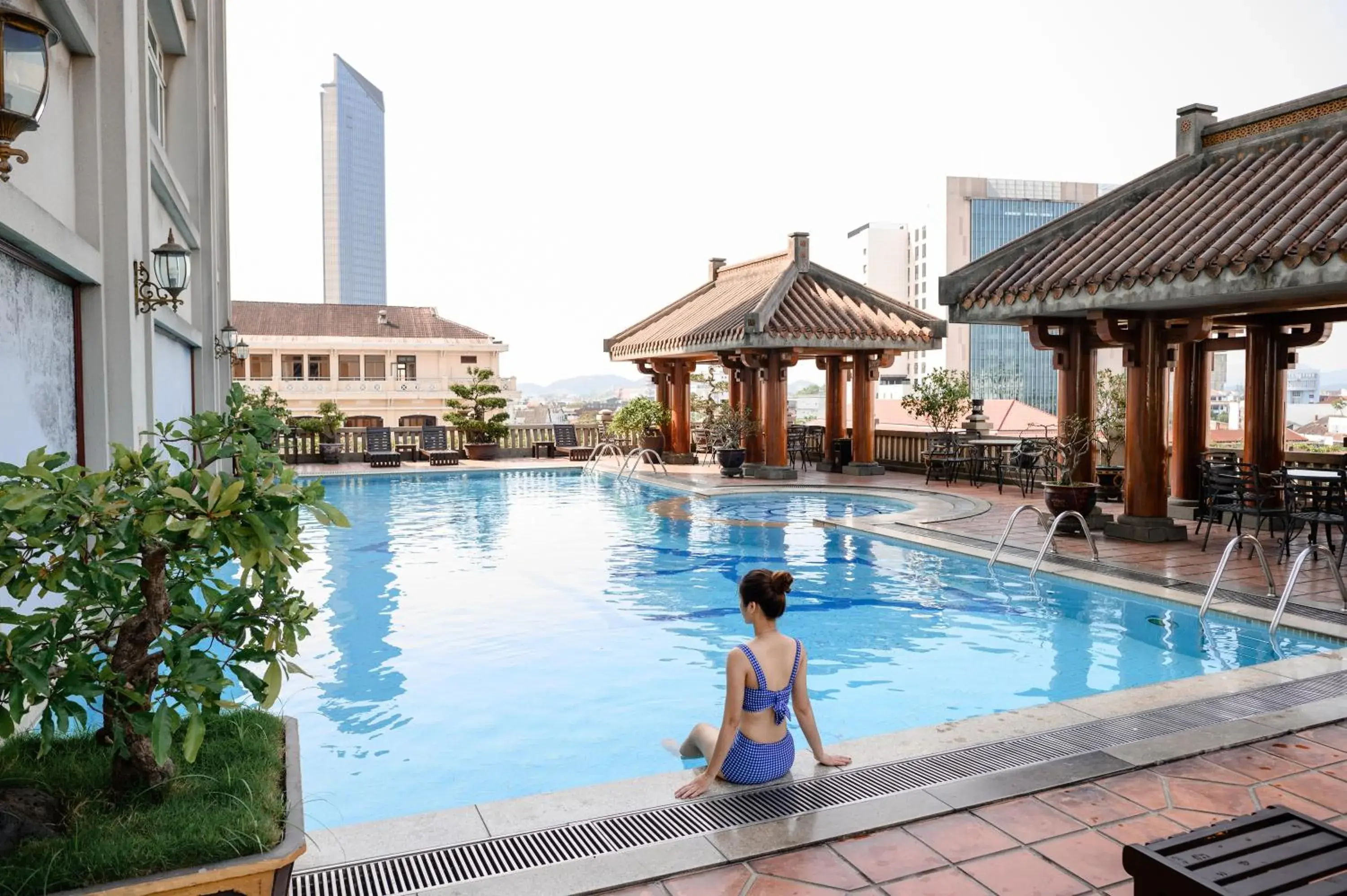 Swimming pool in TTC Imperial Hotel Swimming pool in TTC Imperial Hotel