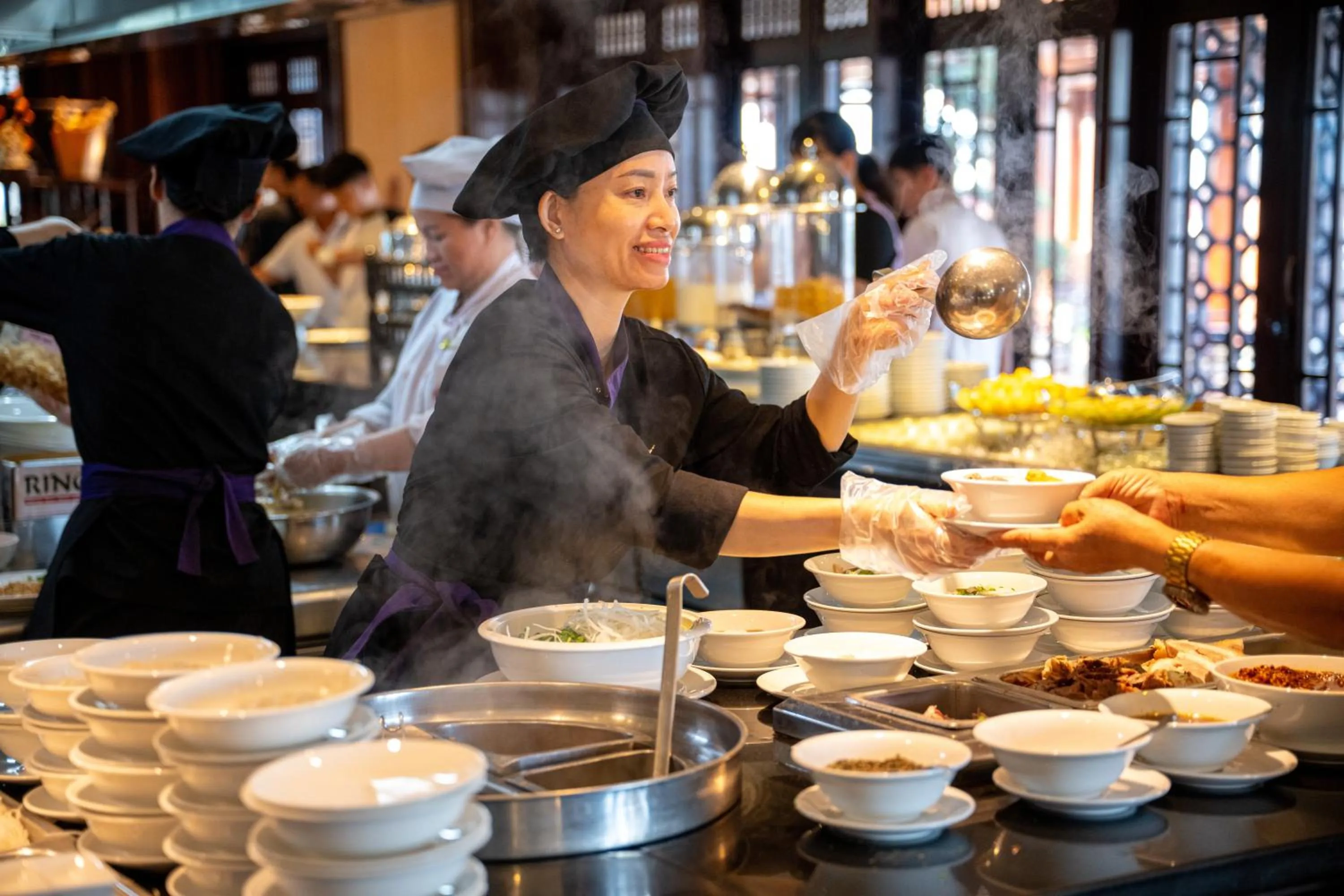 Staff in TTC Imperial Hotel