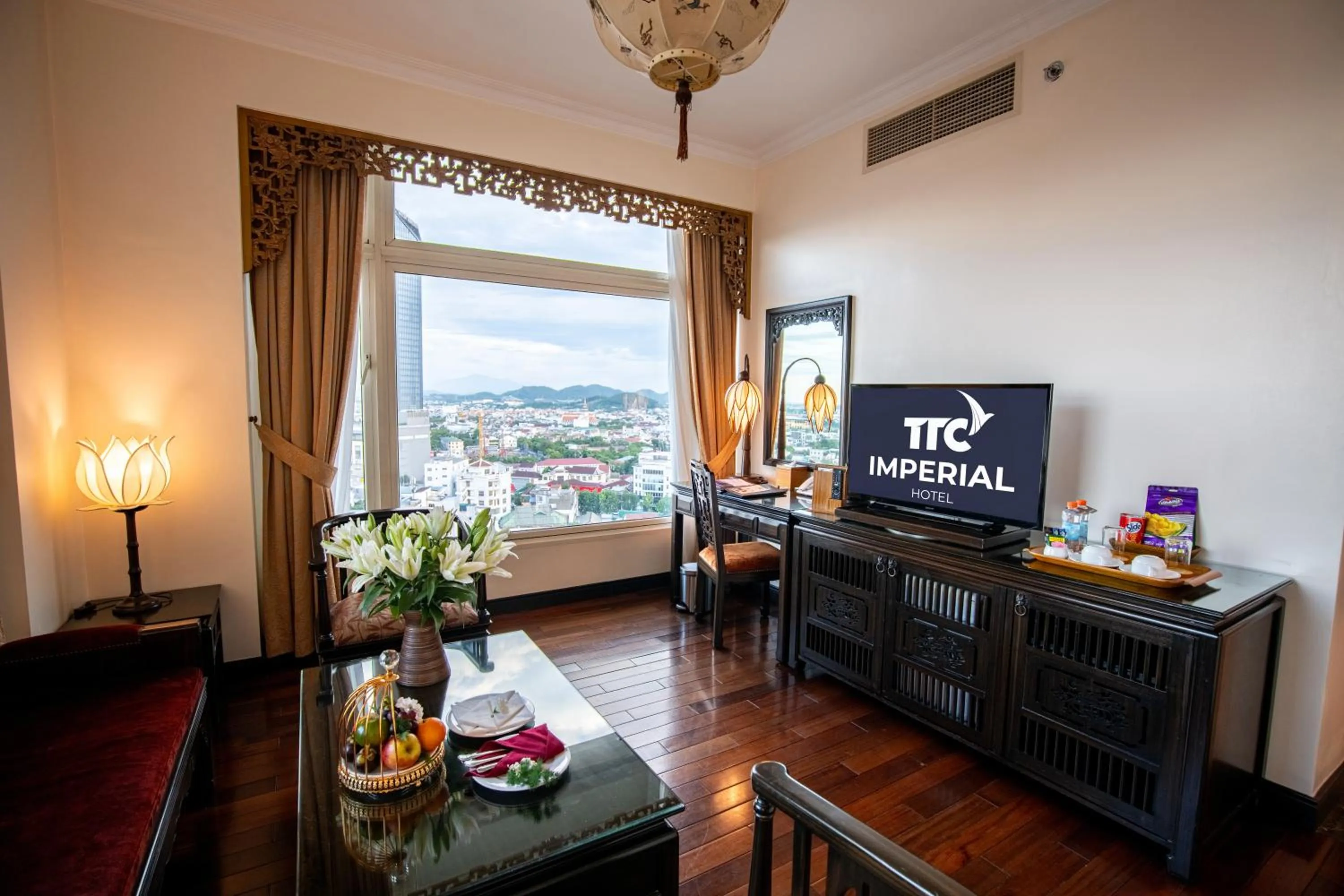 Living room in TTC Imperial Hotel