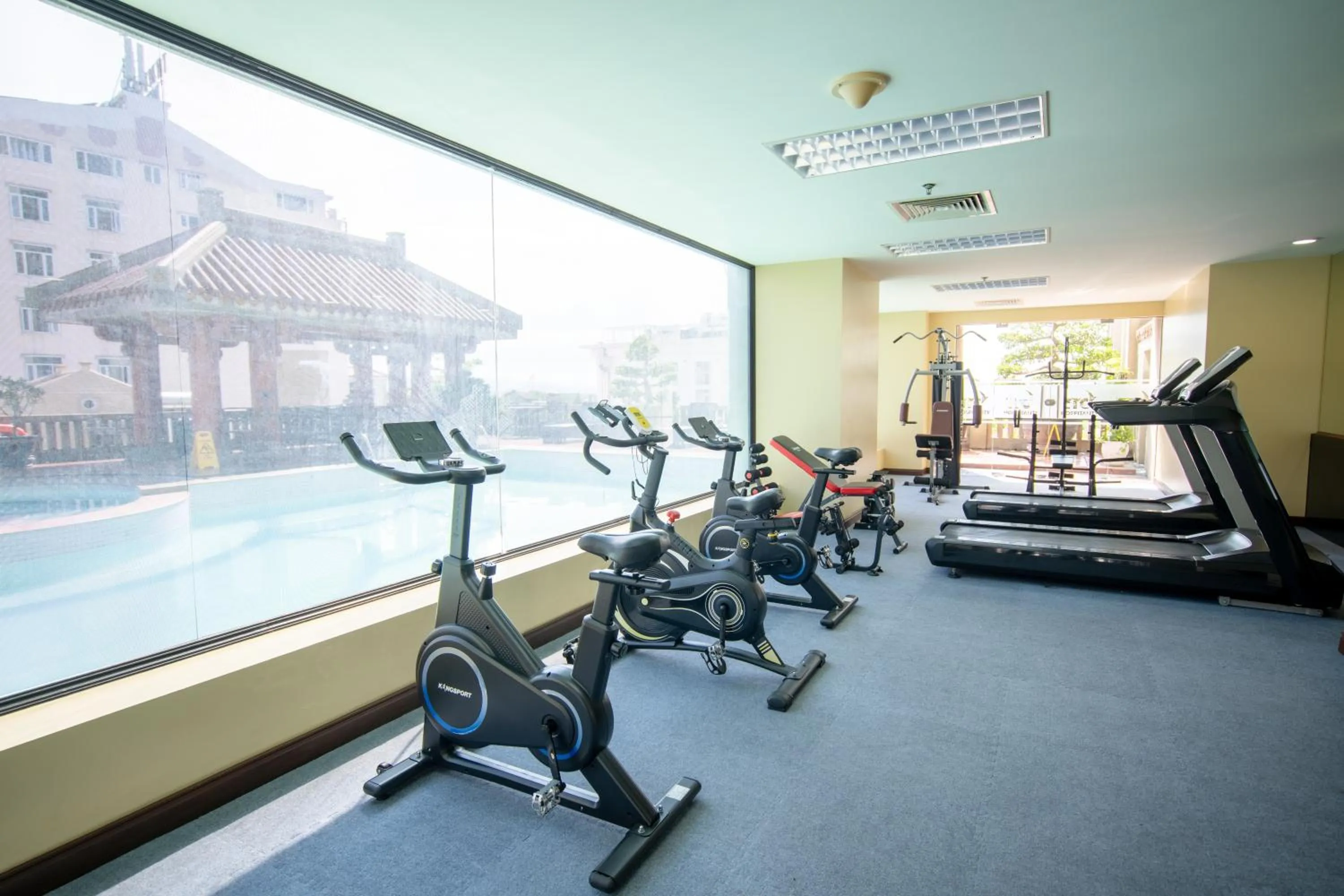 Fitness centre/facilities in TTC Imperial Hotel