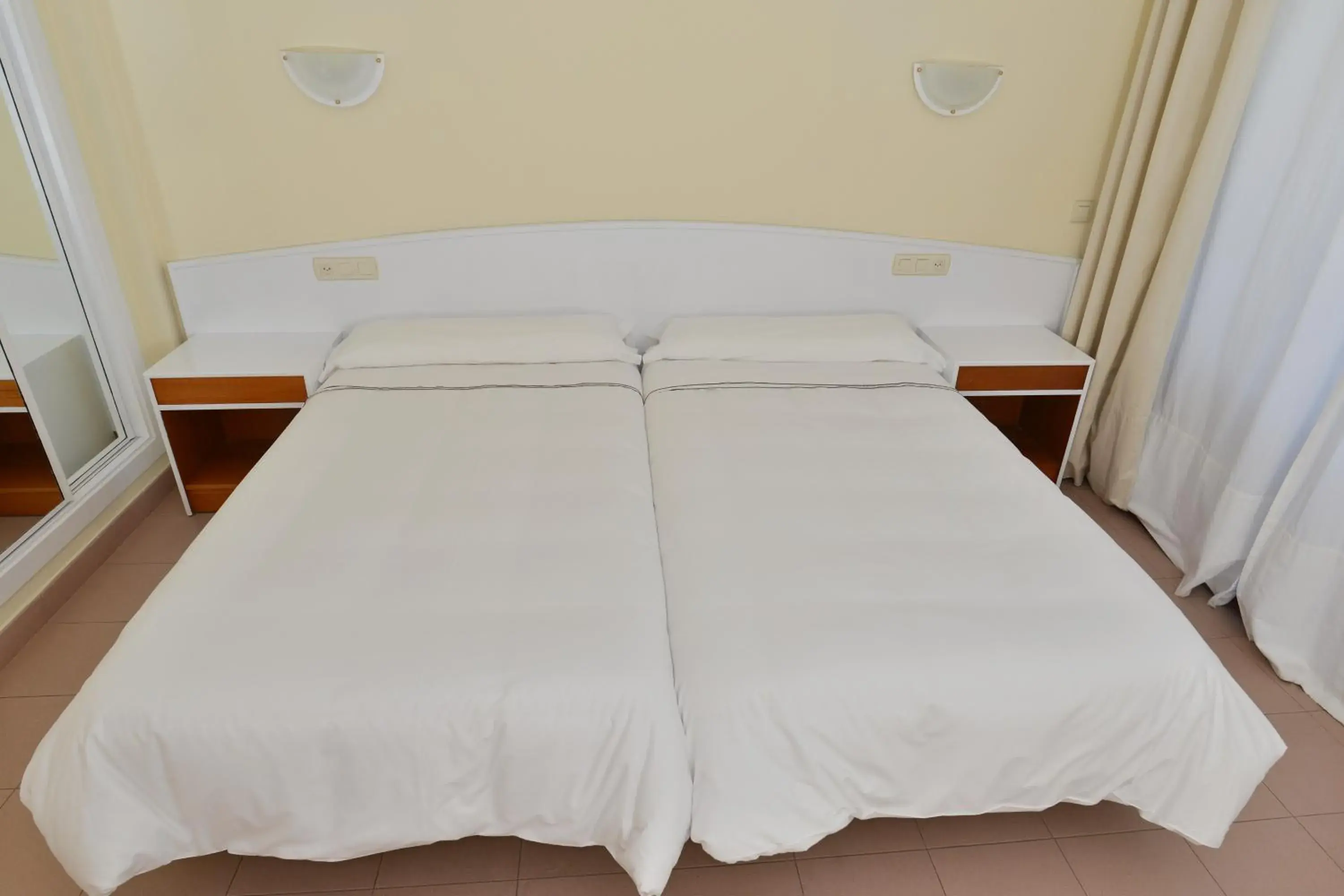 Bed in Apartamentos Marina Bed in Apartamentos Marina