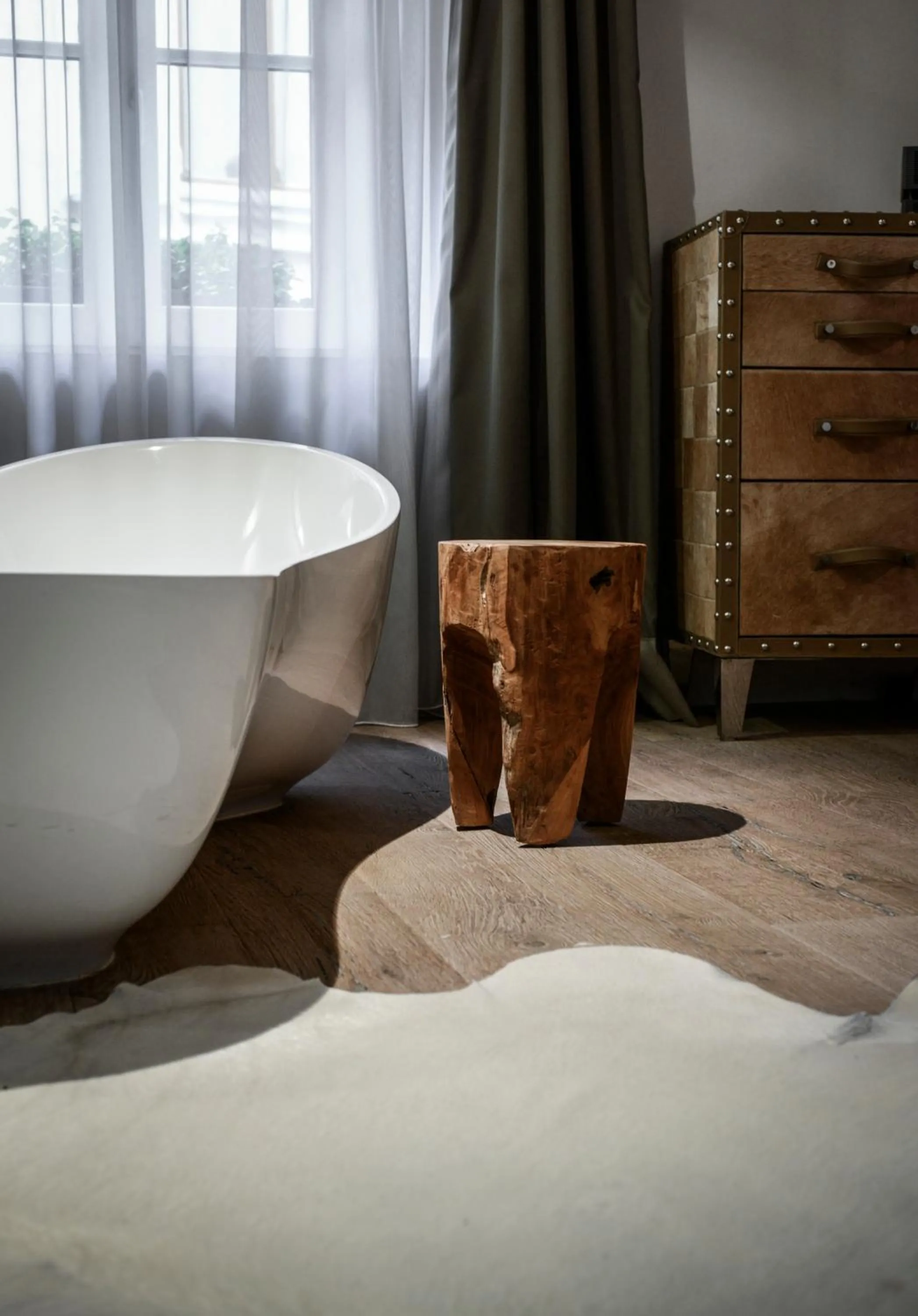 Decorative detail, Bed in Petit Hôtel Confidentiel