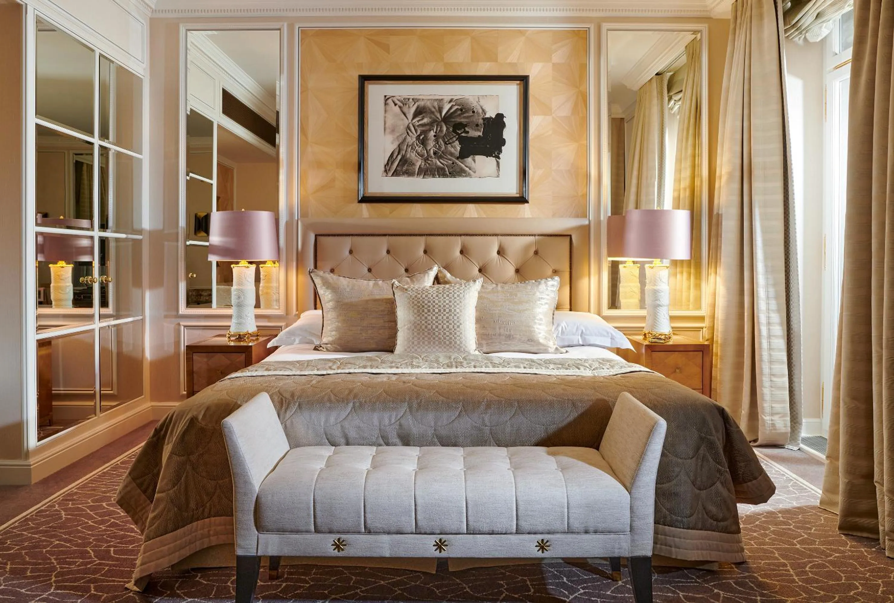 Bedroom, Bed in Baur au Lac