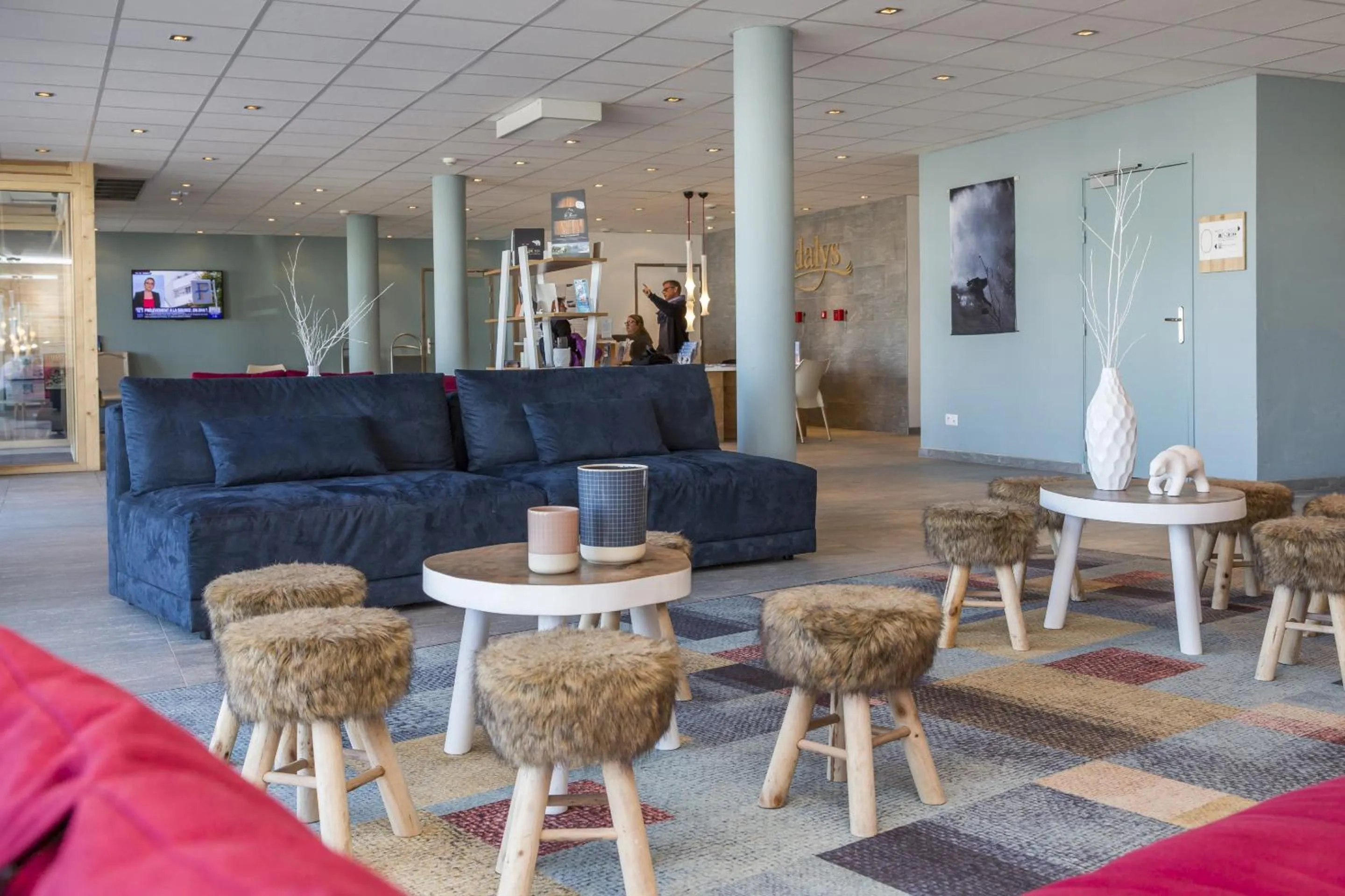 Lobby or reception in Résidence Odalys Front de Neige
