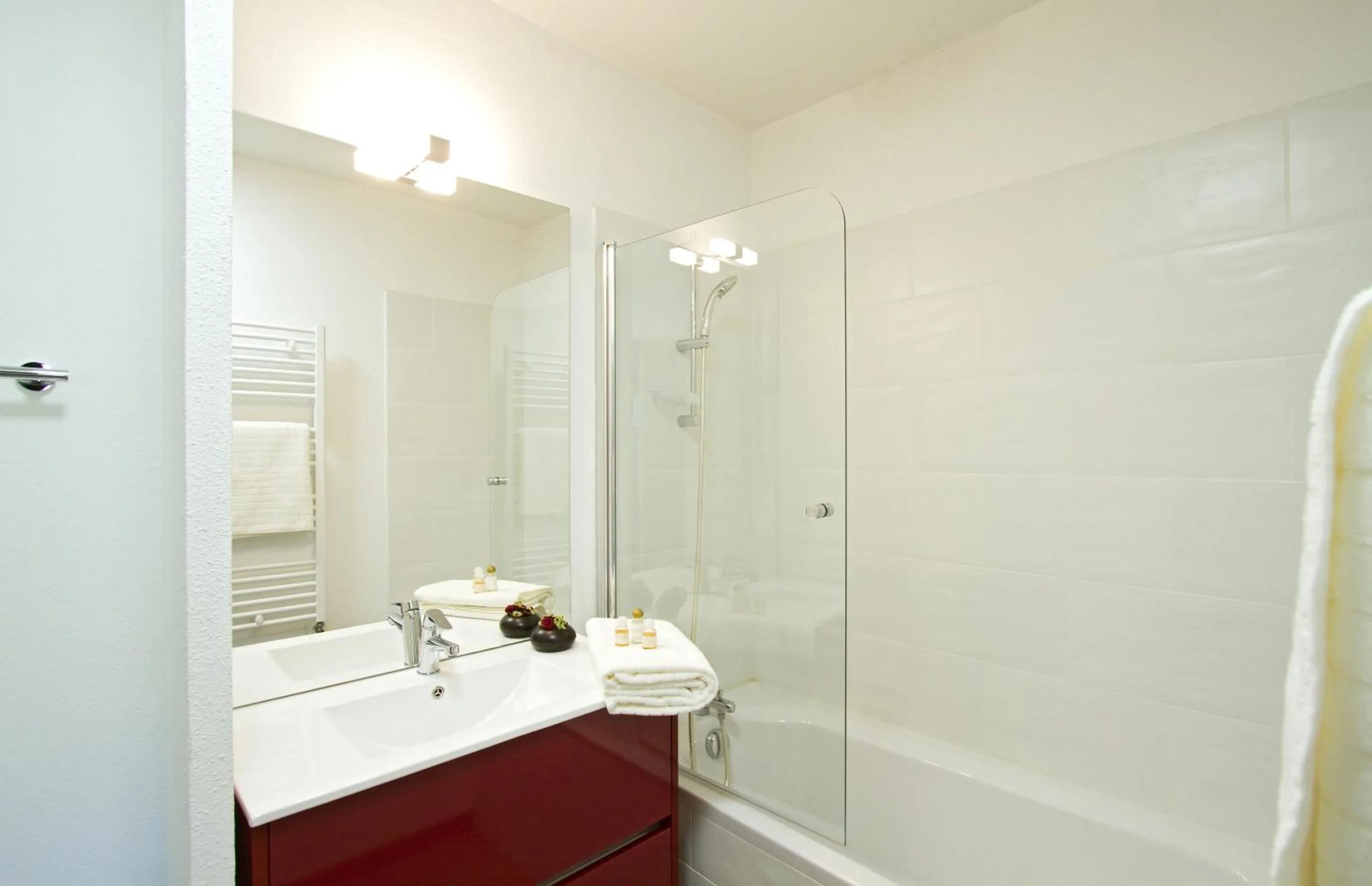 Bathroom in Résidence Odalys Front de Neige