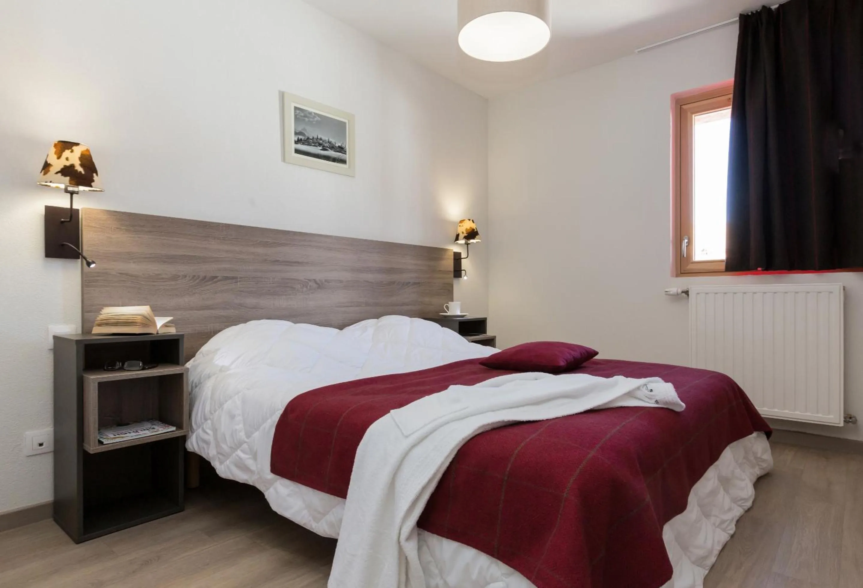 Bedroom, Bed in Résidence Odalys Front de Neige