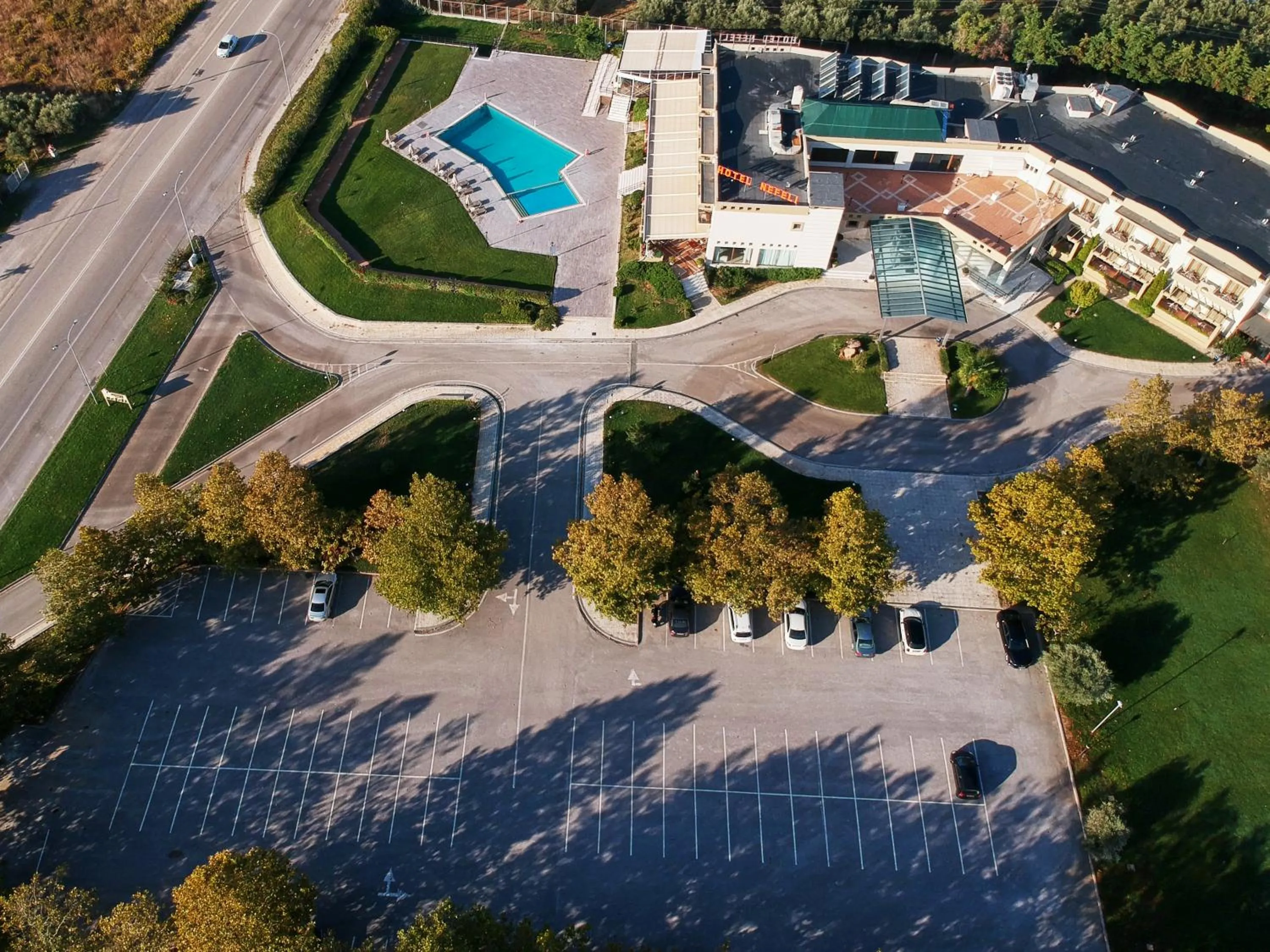 Property building in Nefeli Hotel