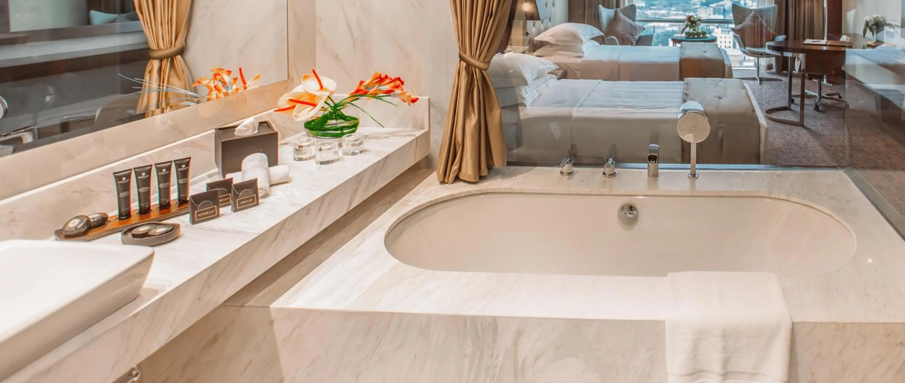 Bathroom in The Biltmore Tbilisi Hotel