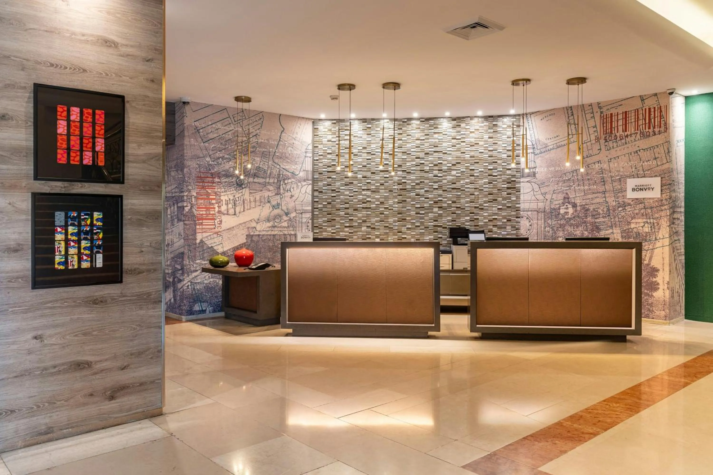 View (from property/room) in Hotel Plaza Santiago