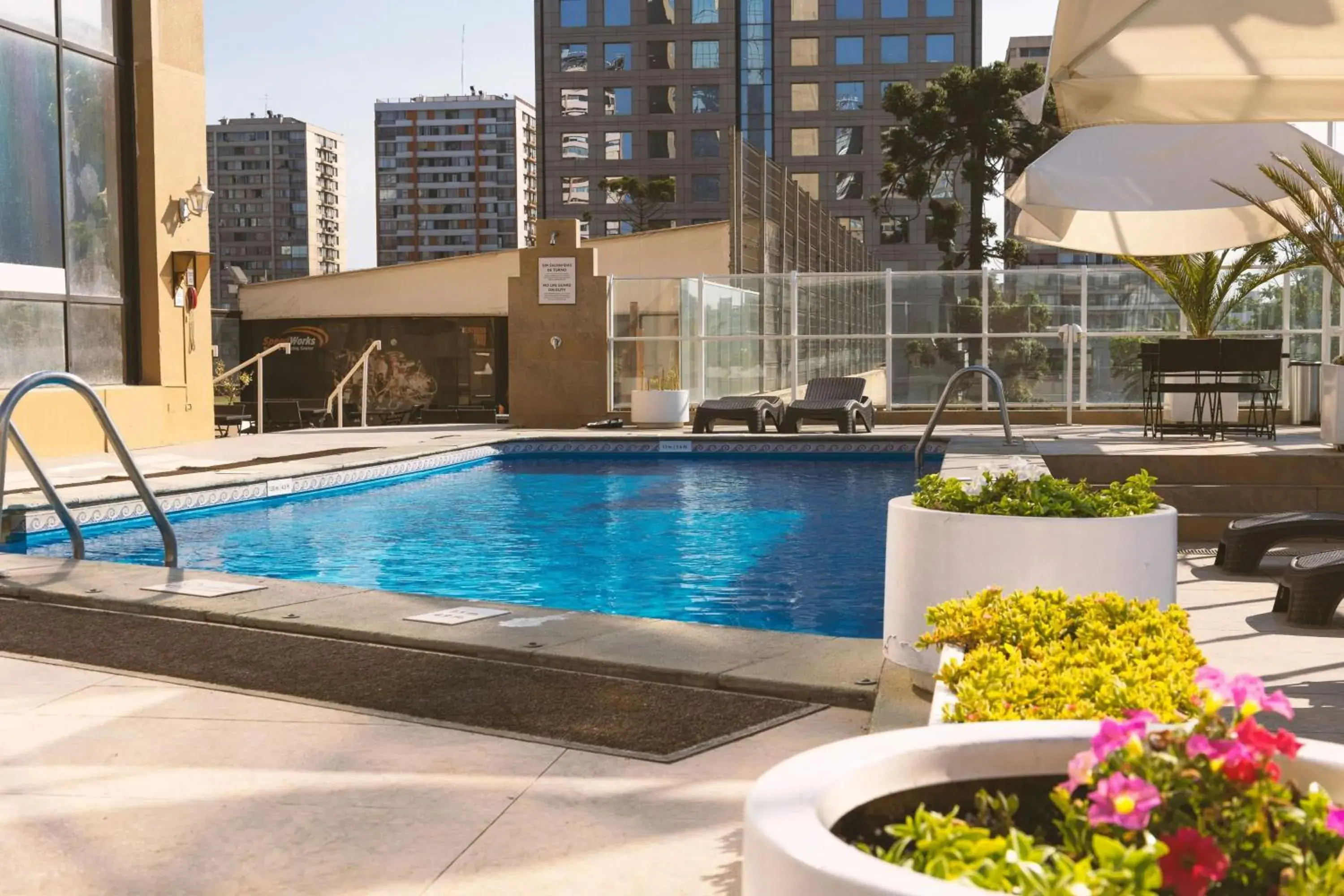 Swimming pool in Hotel Plaza Santiago Swimming pool in Hotel Plaza Santiago