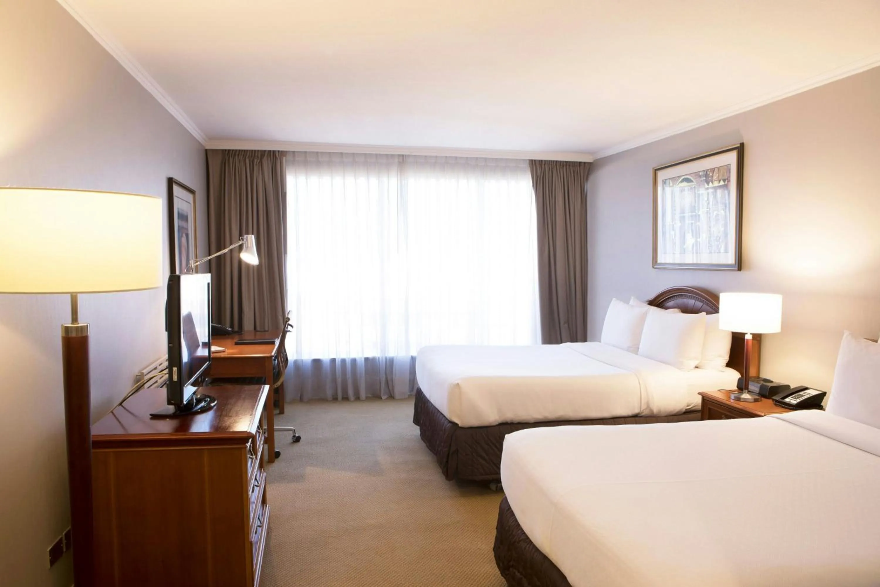 Photo of the whole room, Bed in Hotel Plaza Santiago