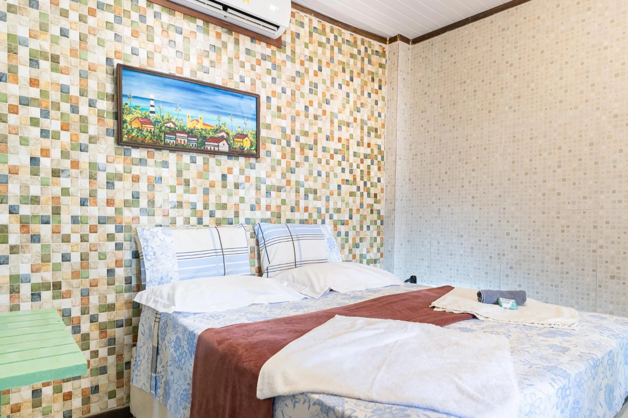 Bed in Pousada Flor de Olinda