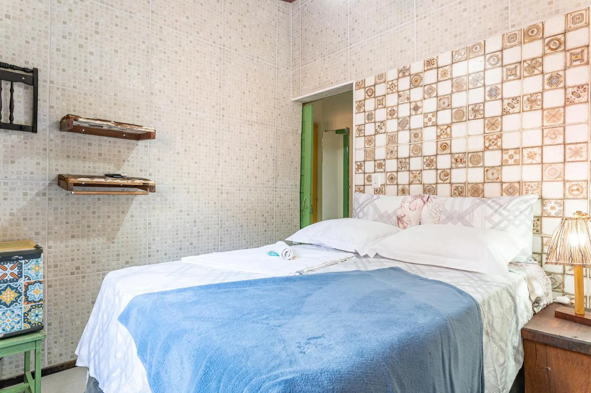 Photo of the whole room, Bed in Pousada Flor de Olinda