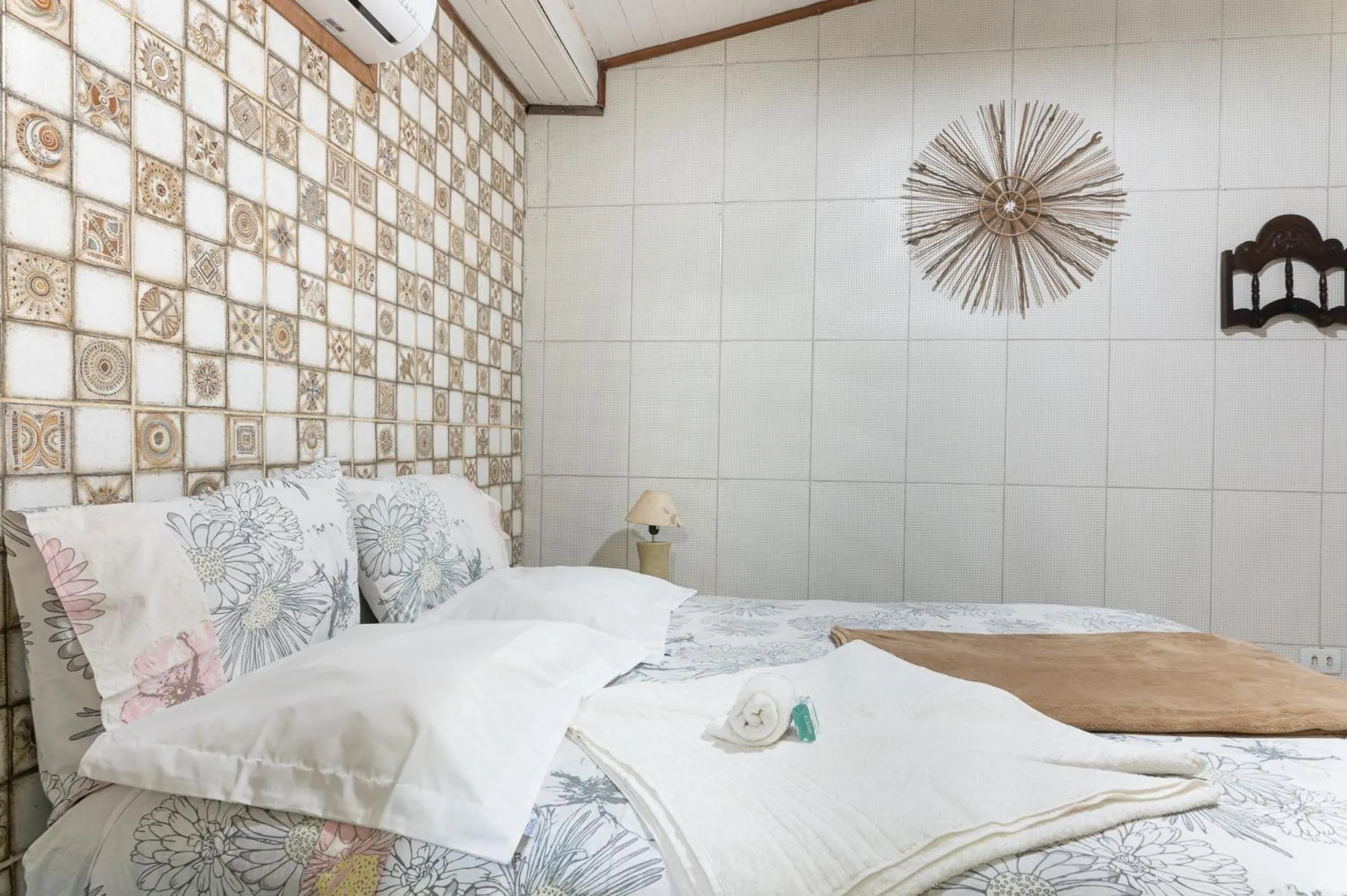 Bed in Pousada Flor de Olinda