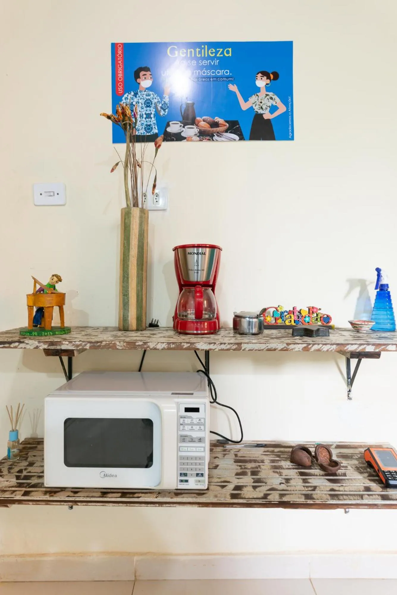 Coffee/tea facilities in Pousada Flor de Olinda