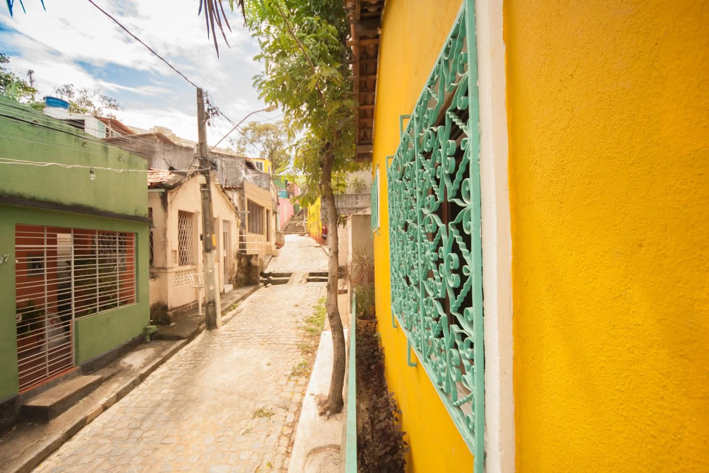 Street view in Pousada Flor de Olinda