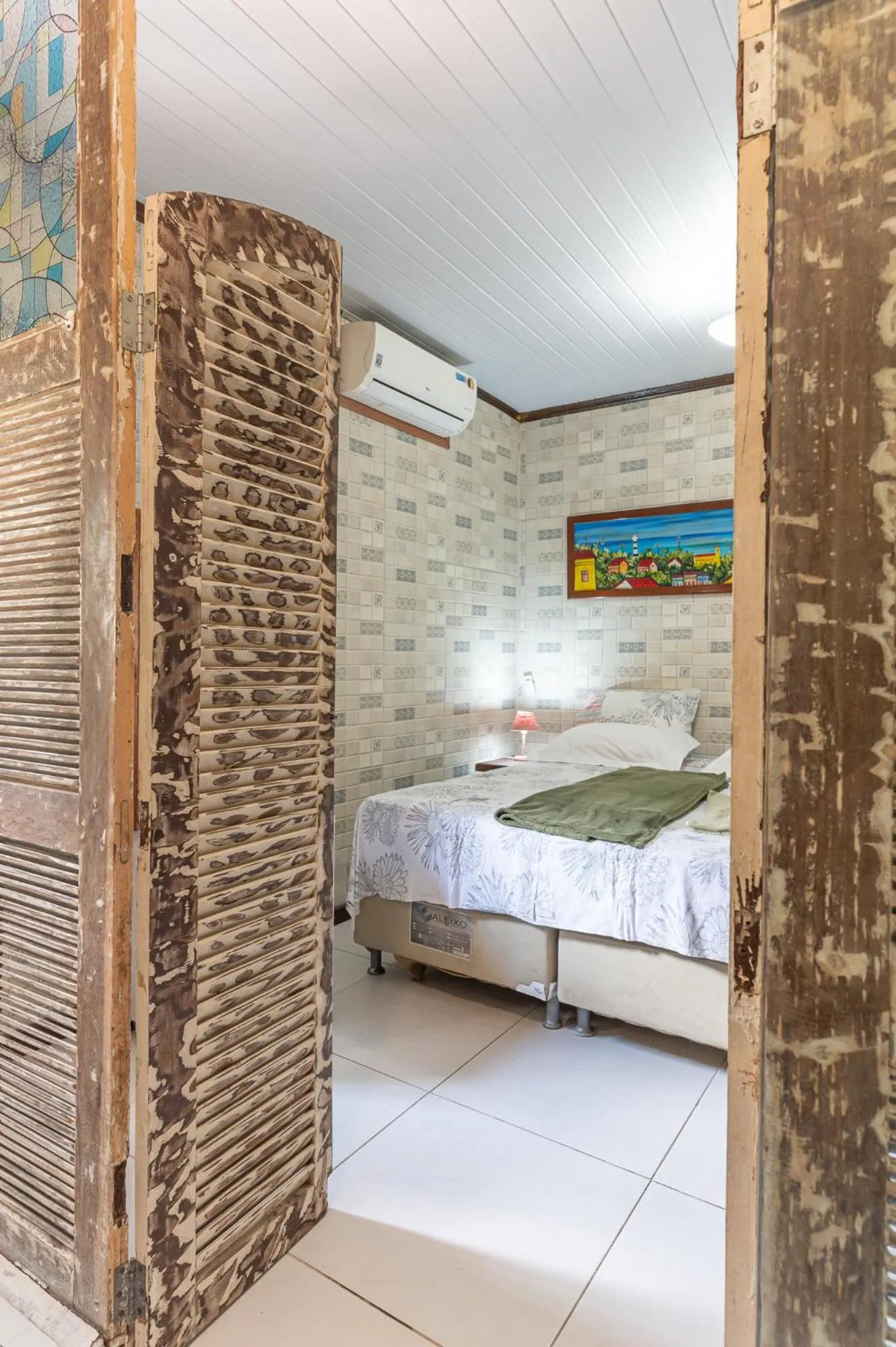 Bedroom, Bed in Pousada Flor de Olinda