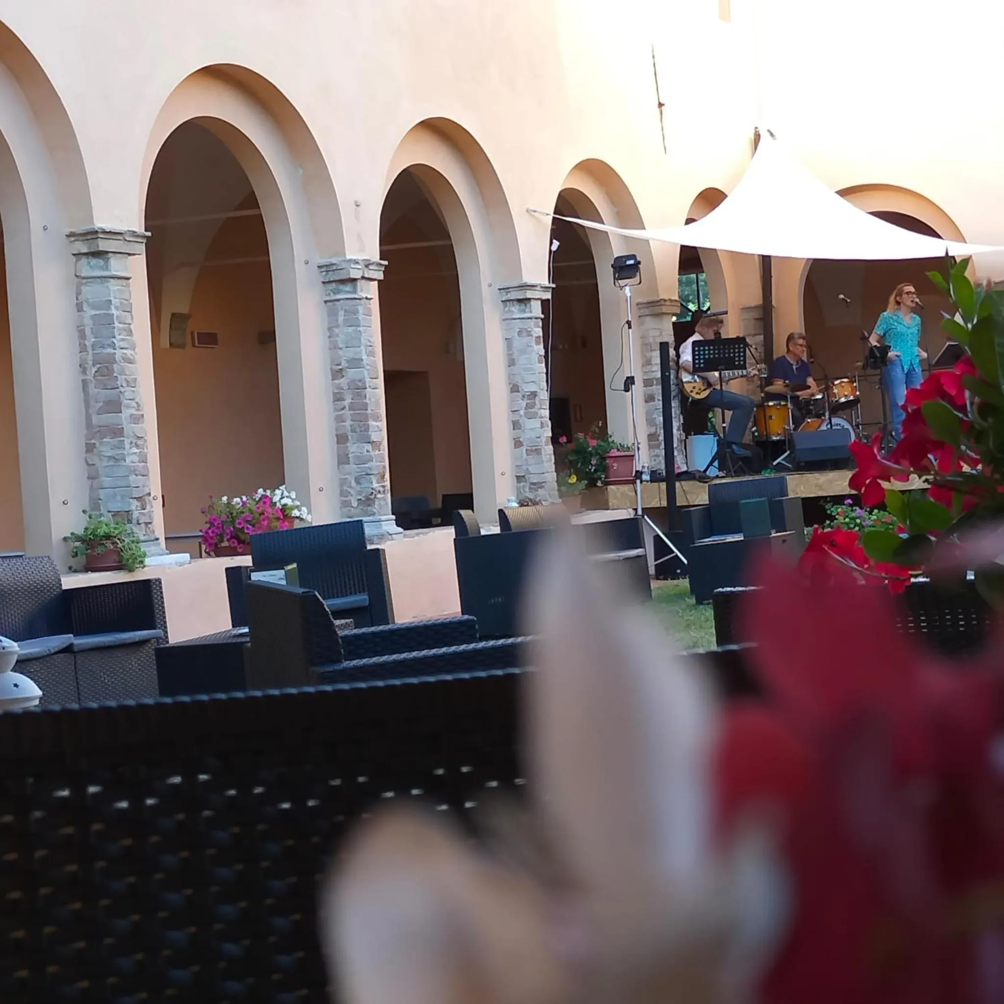 Garden view in Chiostro Delle Monache Hostel Volterra