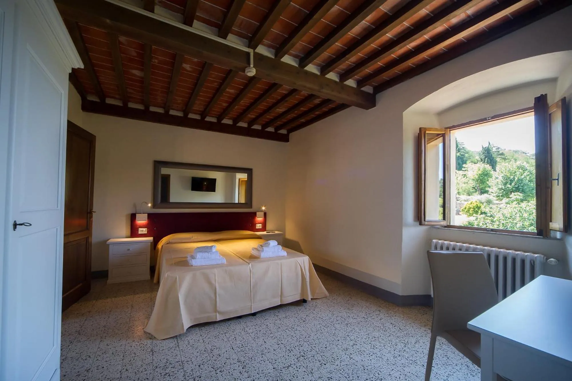 Bed in Chiostro Delle Monache Hostel Volterra