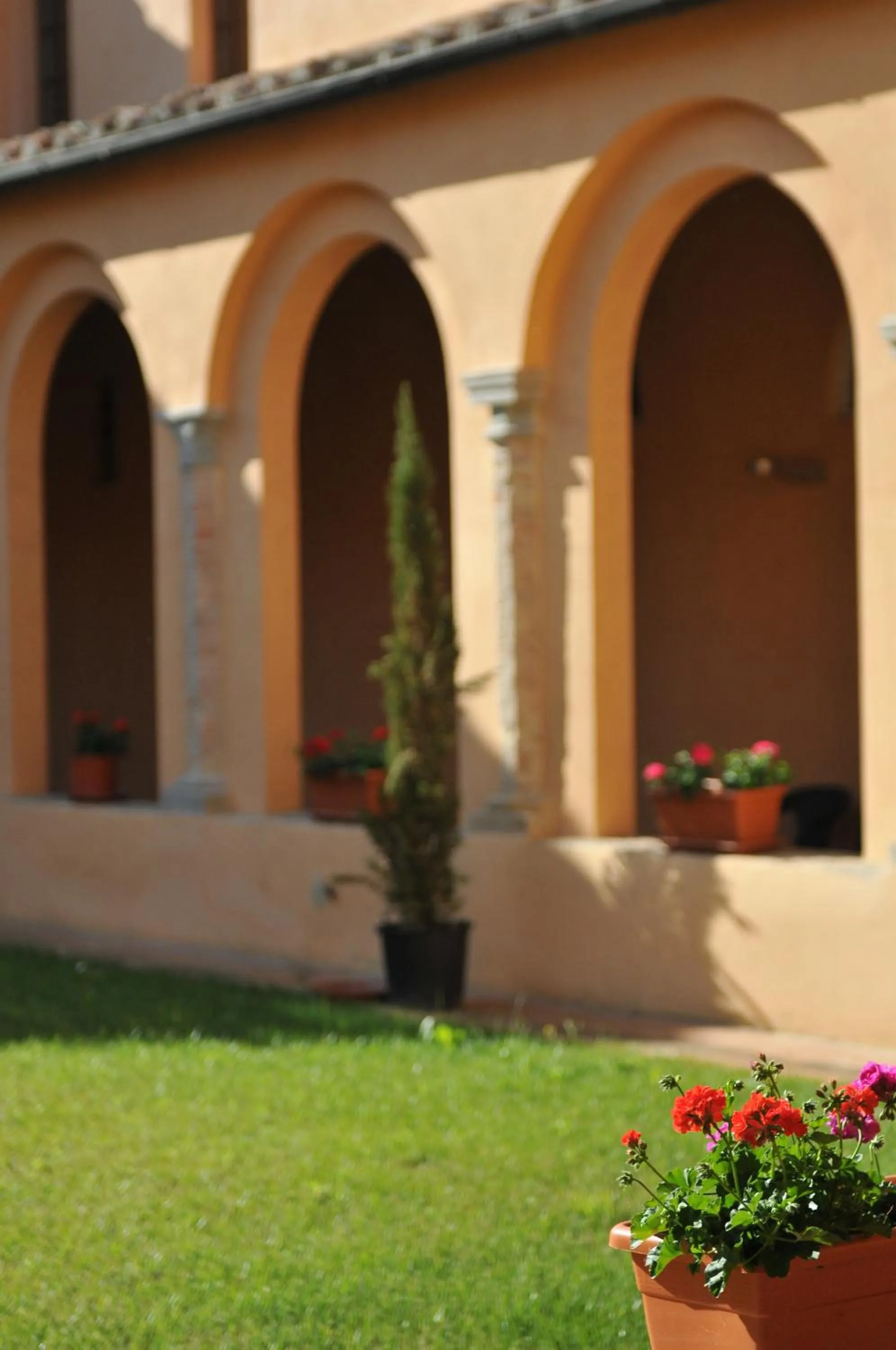 Facade/entrance in Chiostro Delle Monache Hostel Volterra