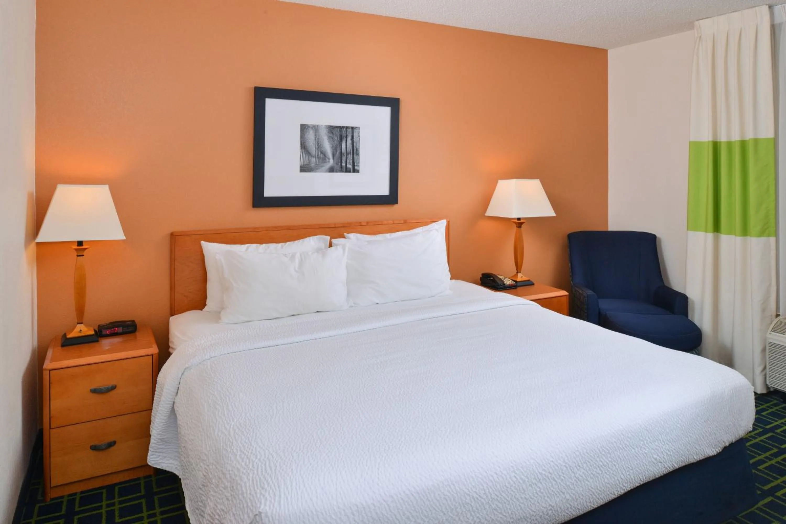 Photo of the whole room, Bed in Fairfield Inn and Suites Charleston North/University Area