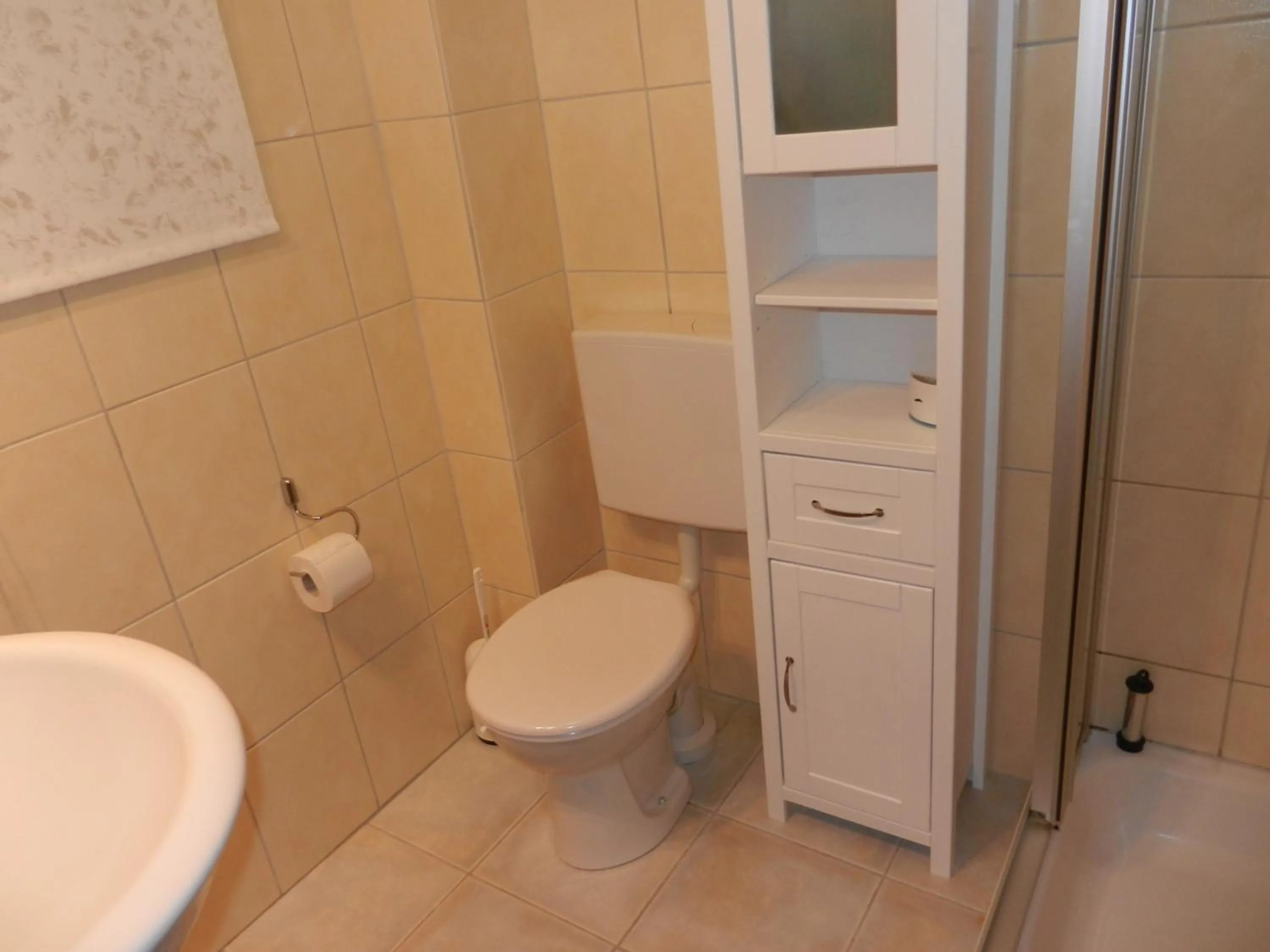 Shower in Ferienhaus Nordseejuwel
