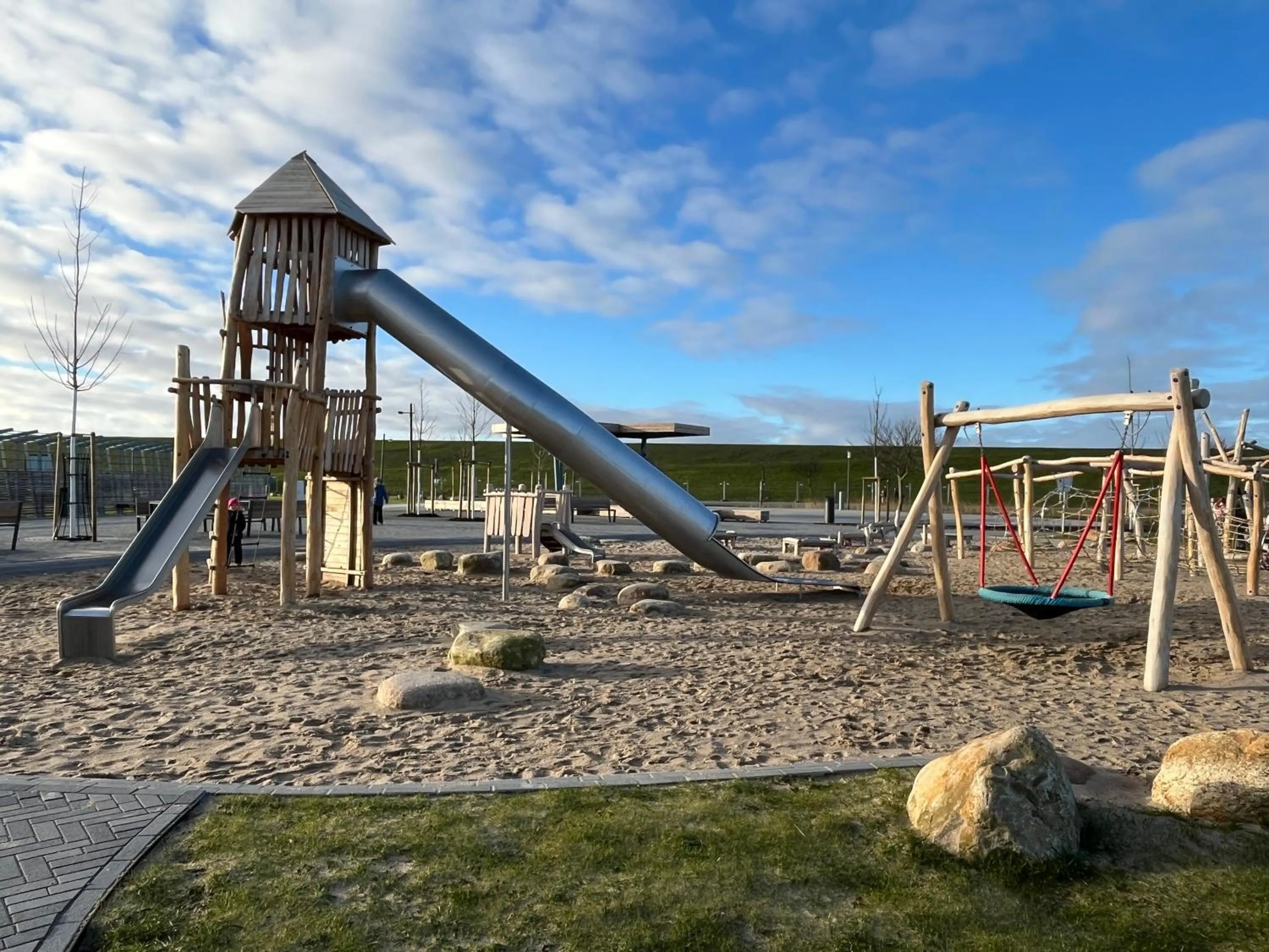 Children play ground in Ferienhaus Nordseejuwel