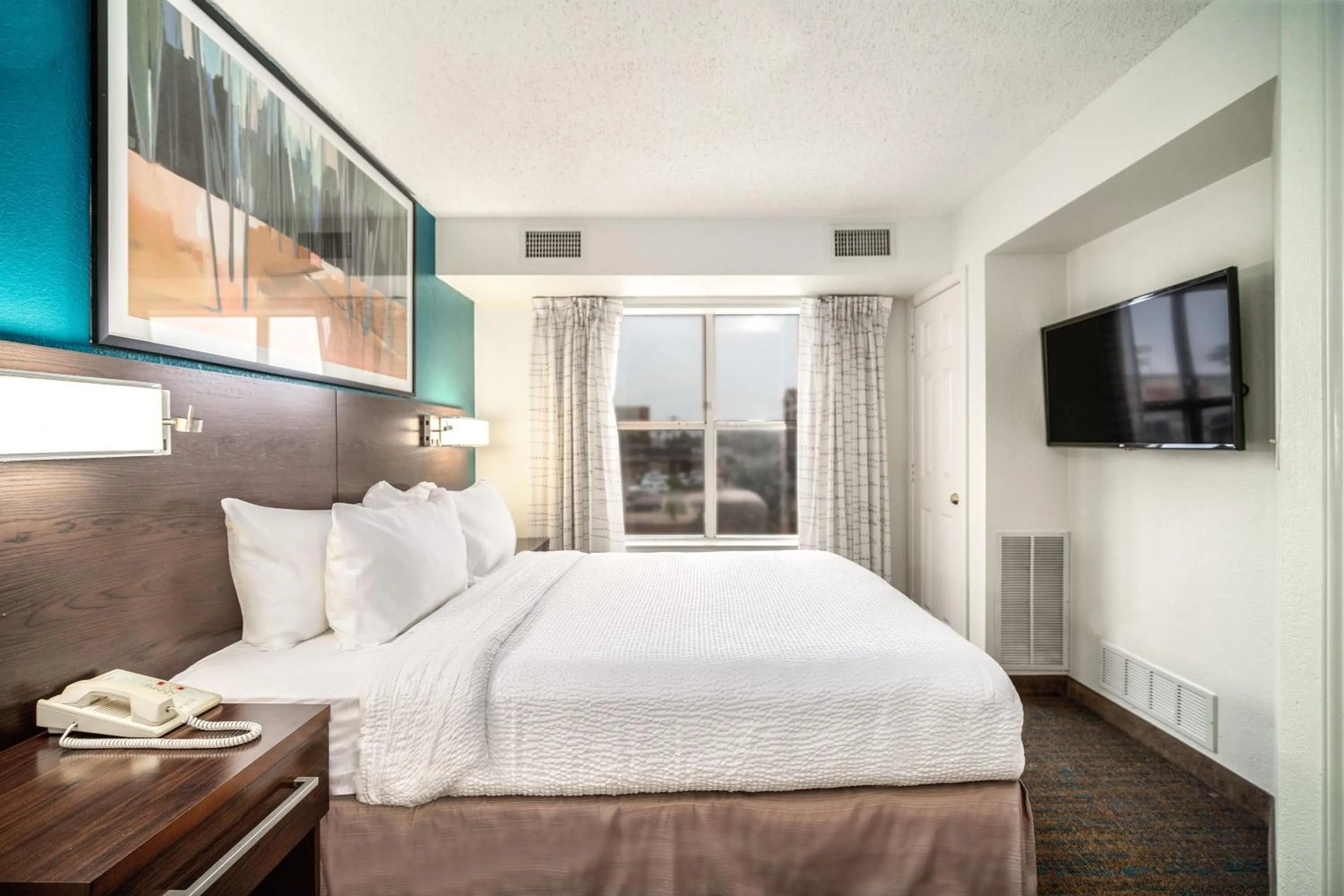 Bedroom, Bed in Residence Inn by Marriott McAllen