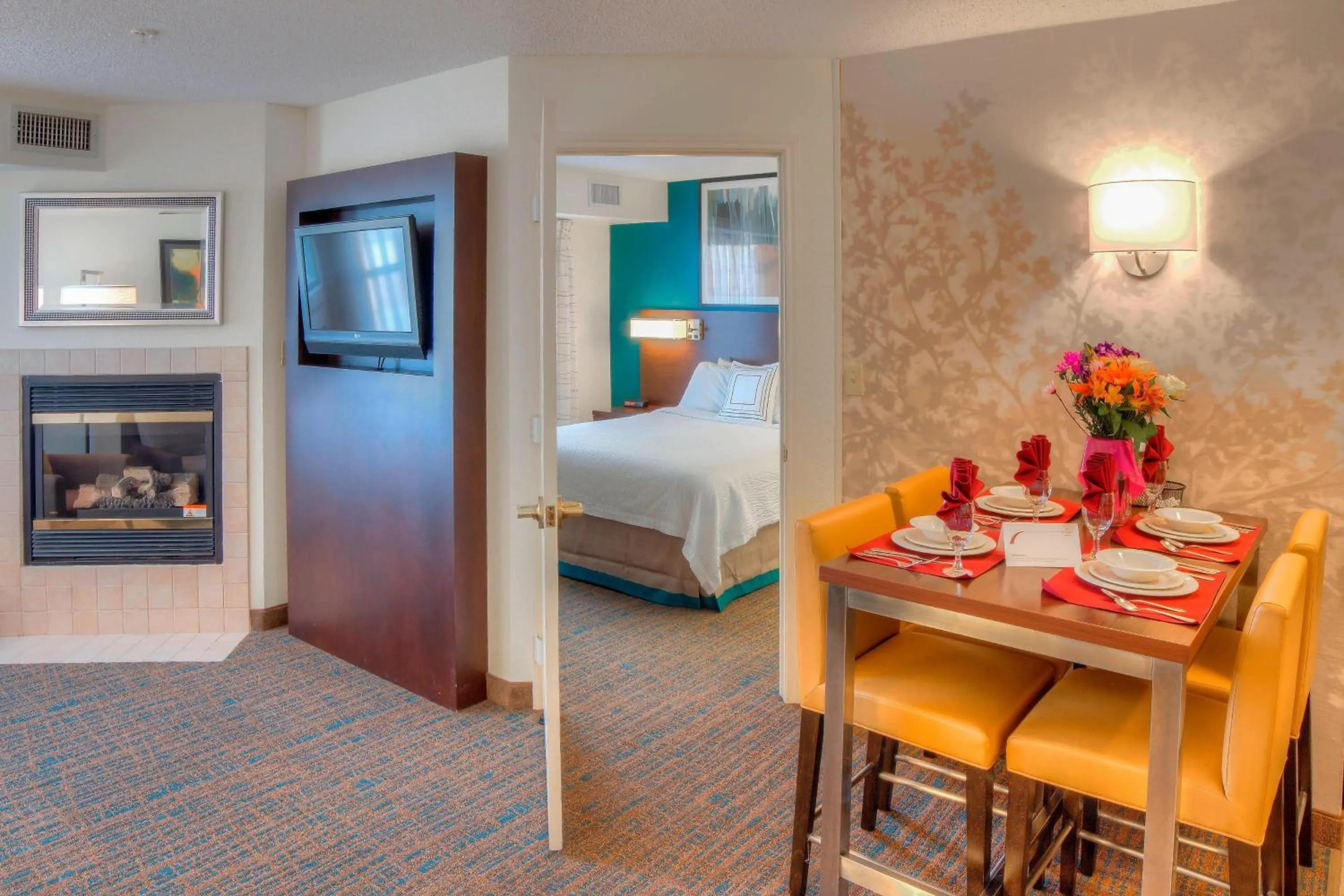Bedroom, Bed in Residence Inn by Marriott McAllen
